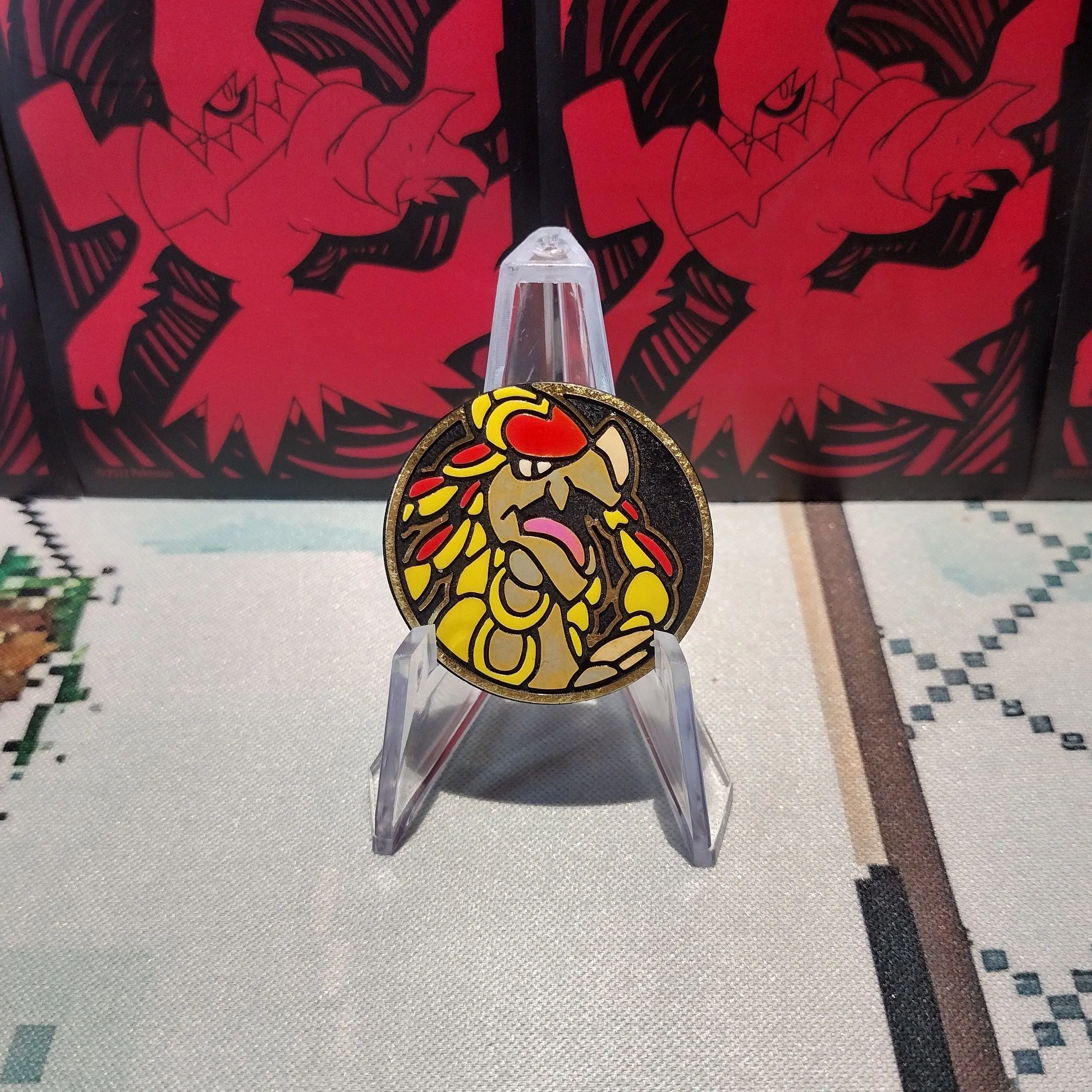 Product image for Painted Pokemon Coins - Shiny/Kommo-o