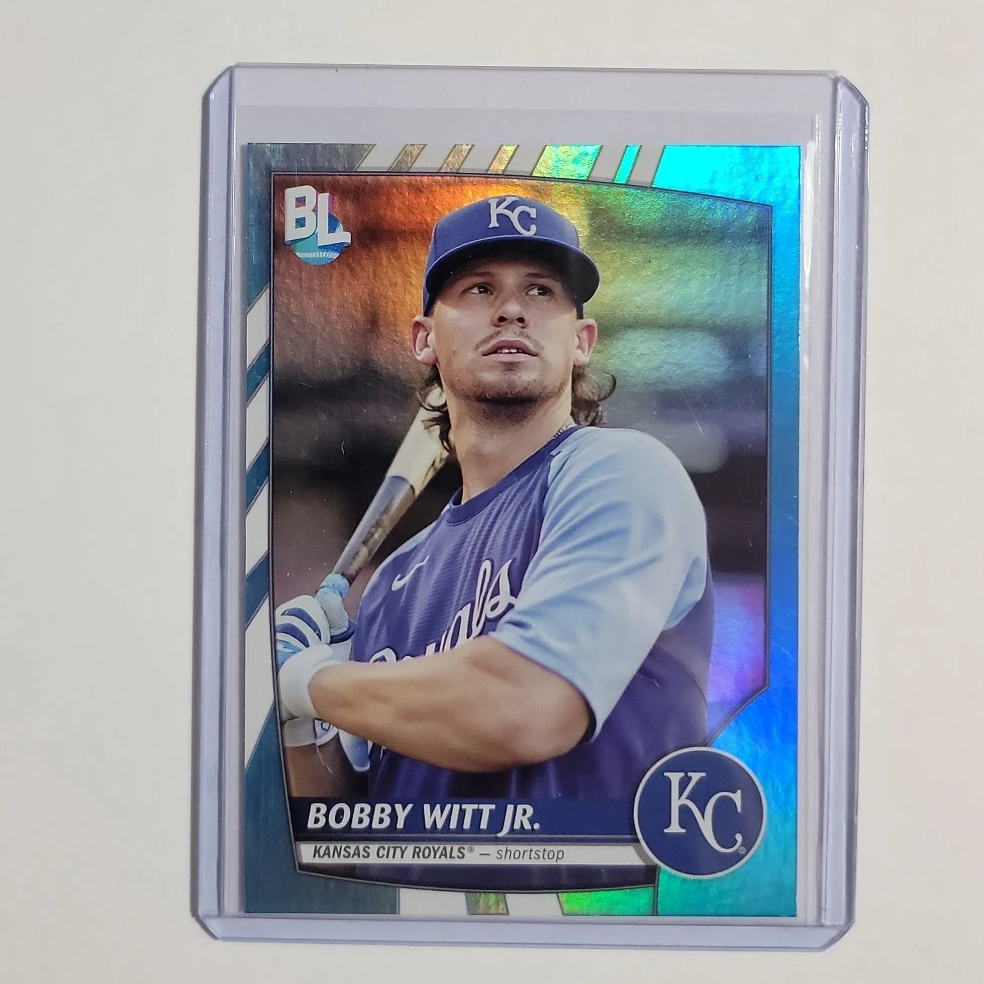 Product image for 2023 Big League Bobby Witt Jr. Blue Foil: Kansas City Royals