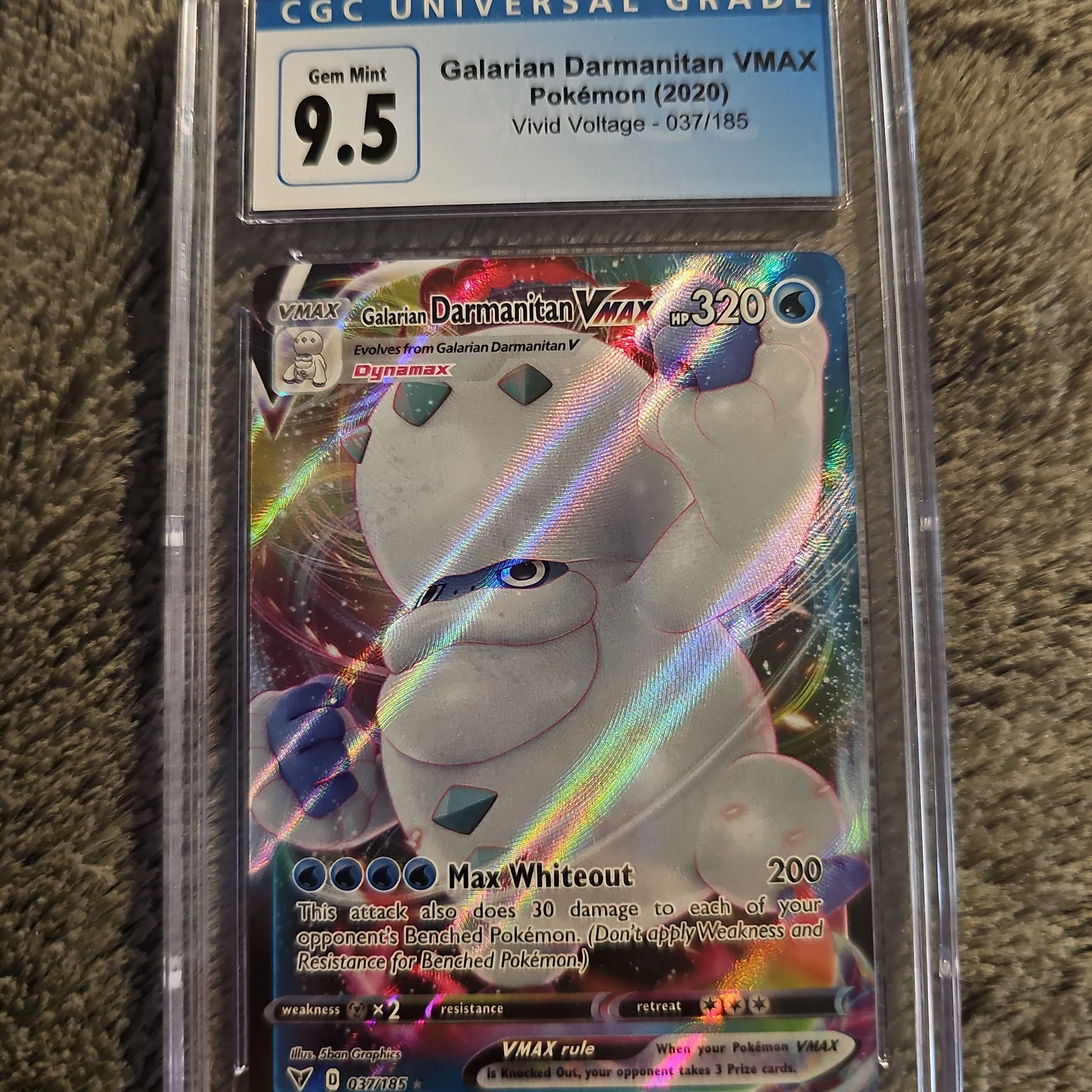 Galarian Darmanitan VMAX - SWSH04: Vivid Voltage [ULTRA RARE] | Ozzie Collectables
