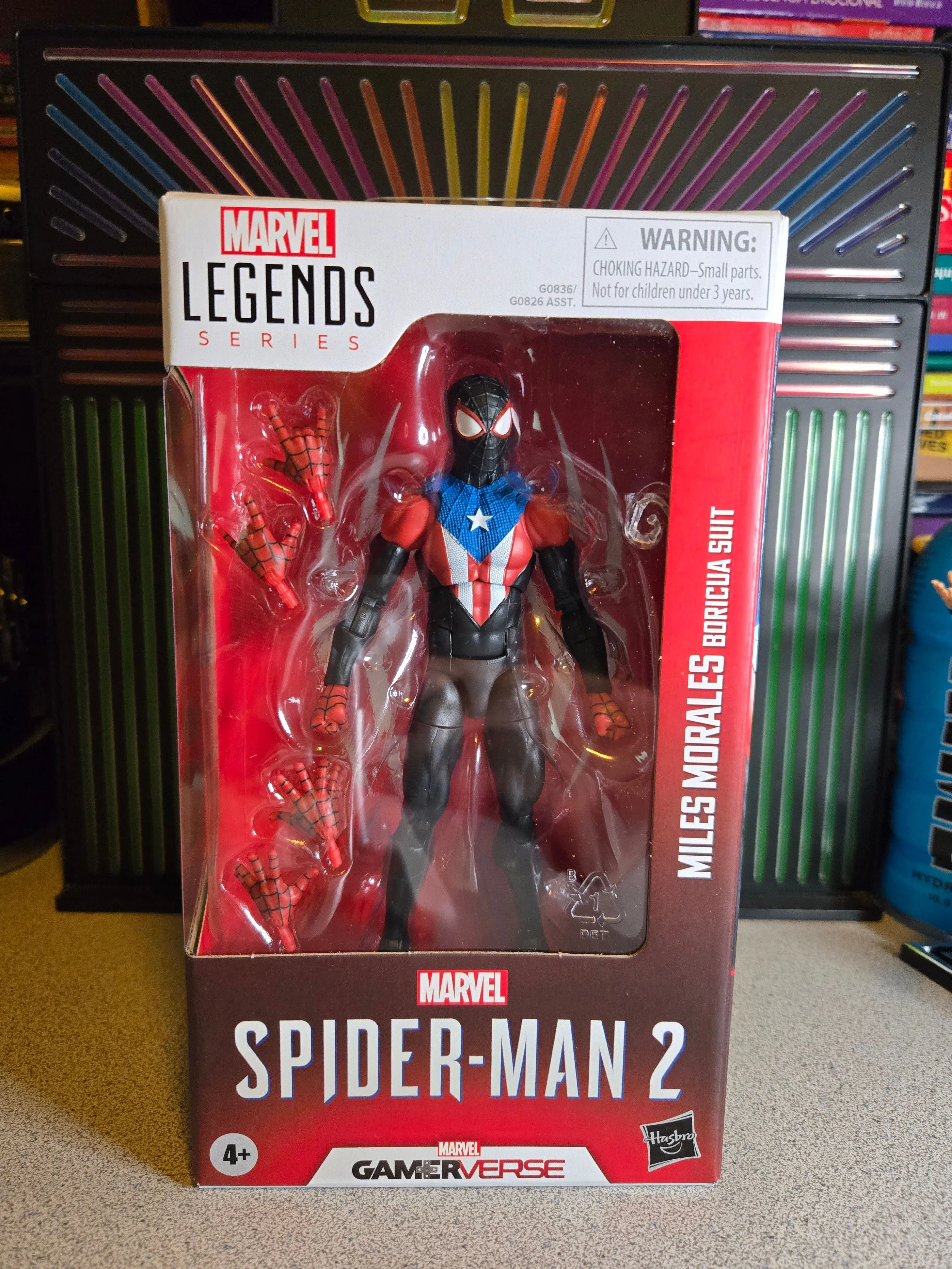 Product image for Marvel Legends Gamerverse Miles Morales (Boricua Suit)