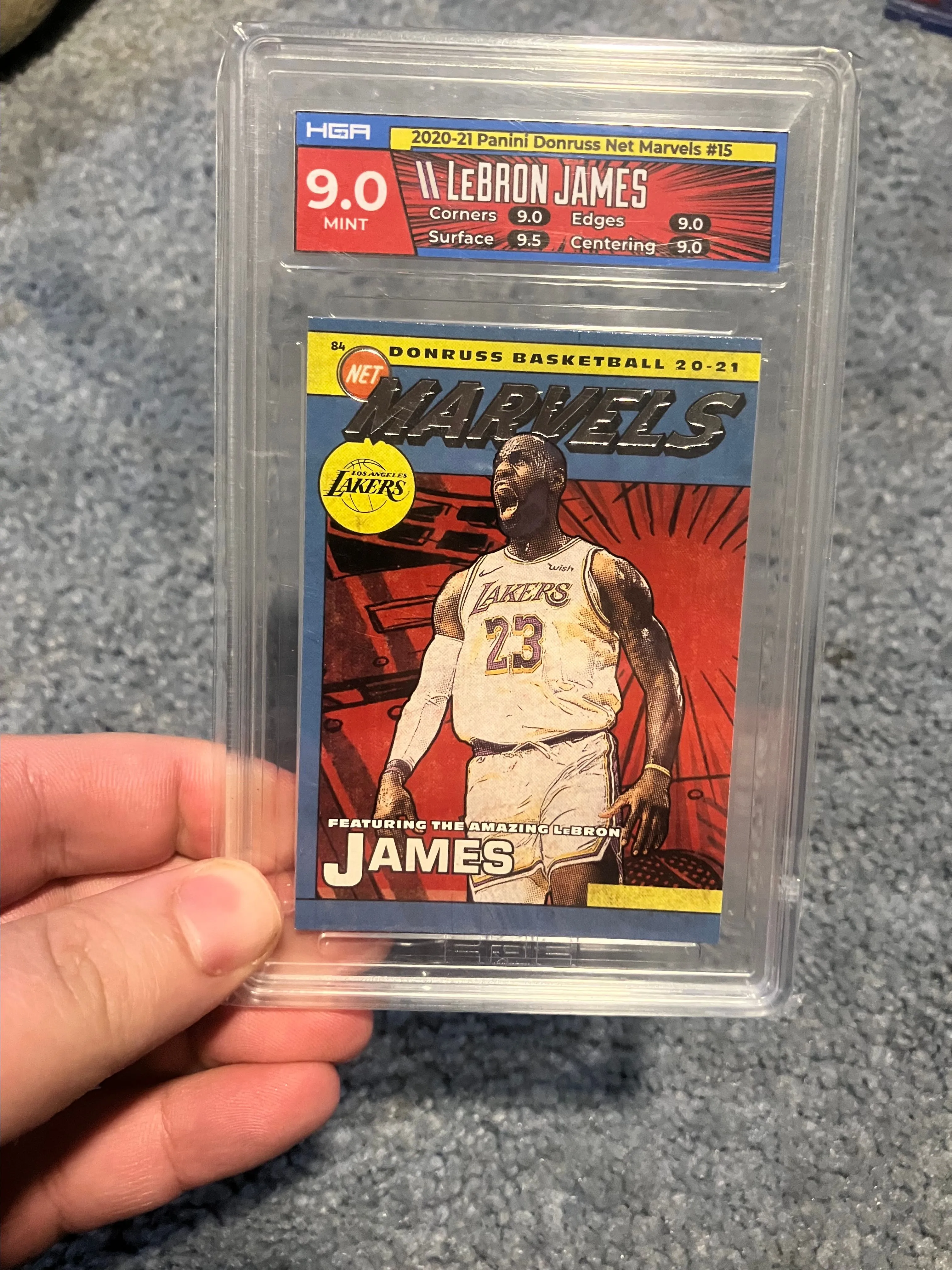 Product image for lebron net marvels hga 9