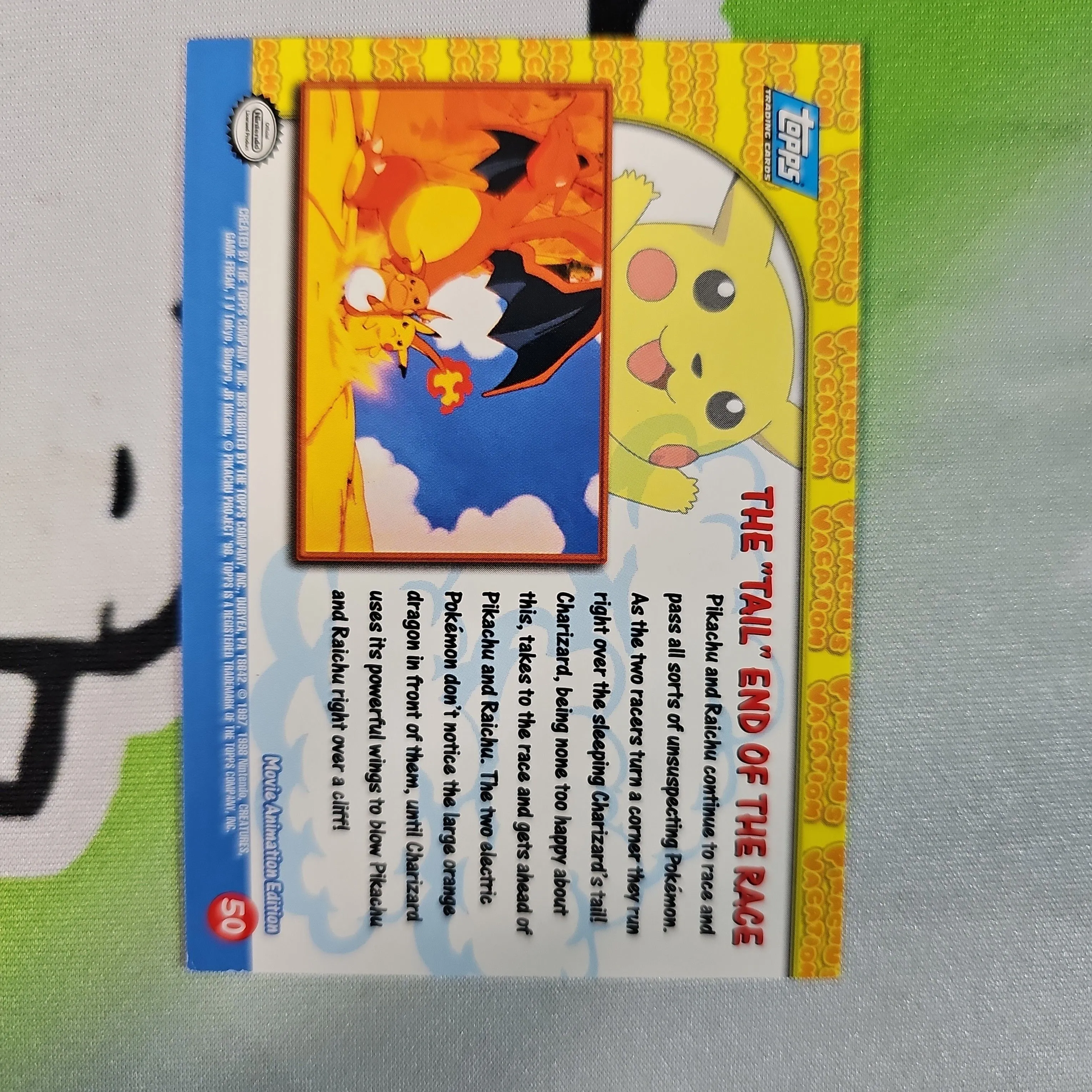 Single: Pokemon: Topps: Pikachu's Vacation: The Tail End of the Race   Whatnot: Shop, Sell, Connect