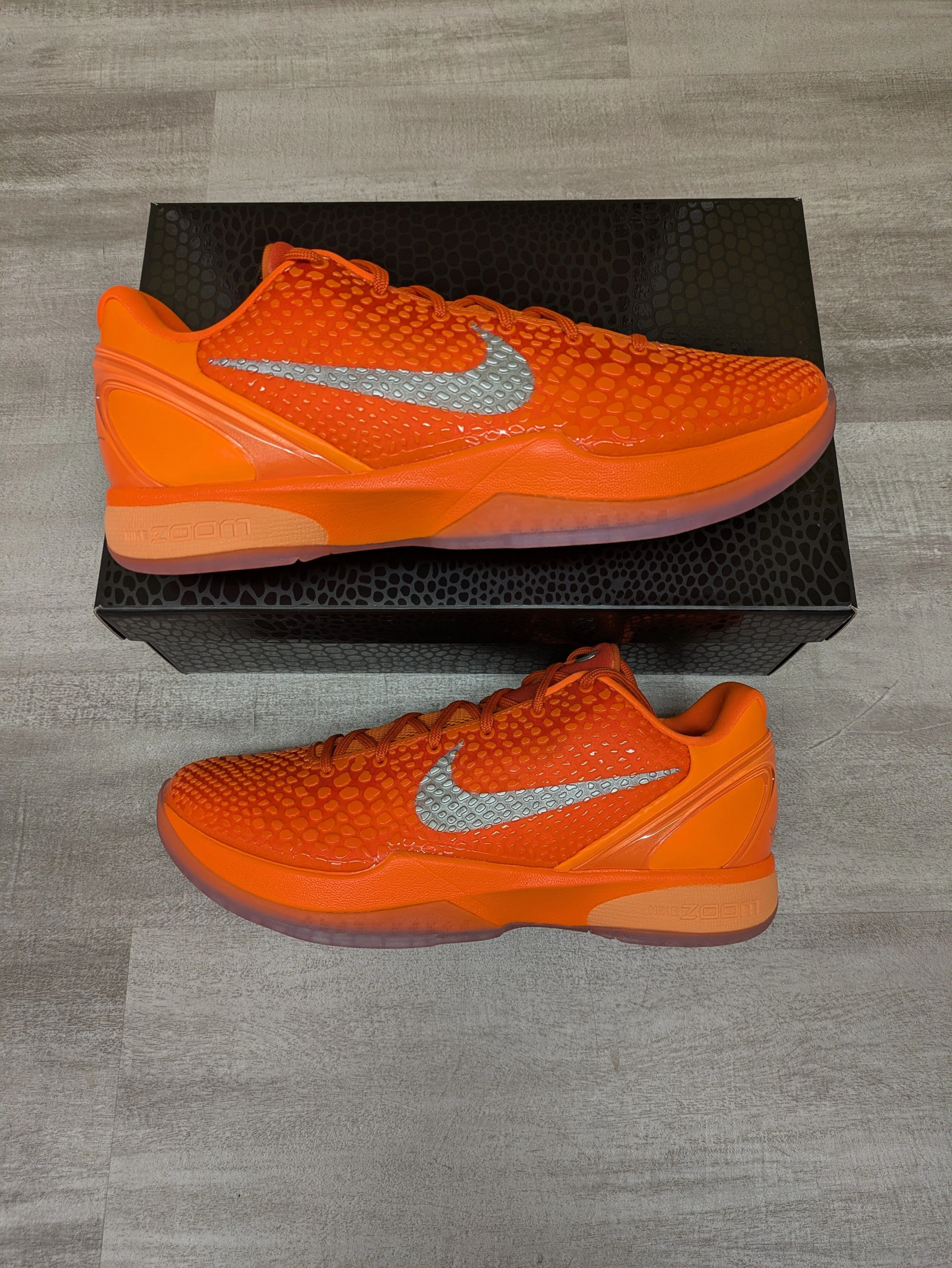 Product image for Kobe 6 Total orange size 12M 