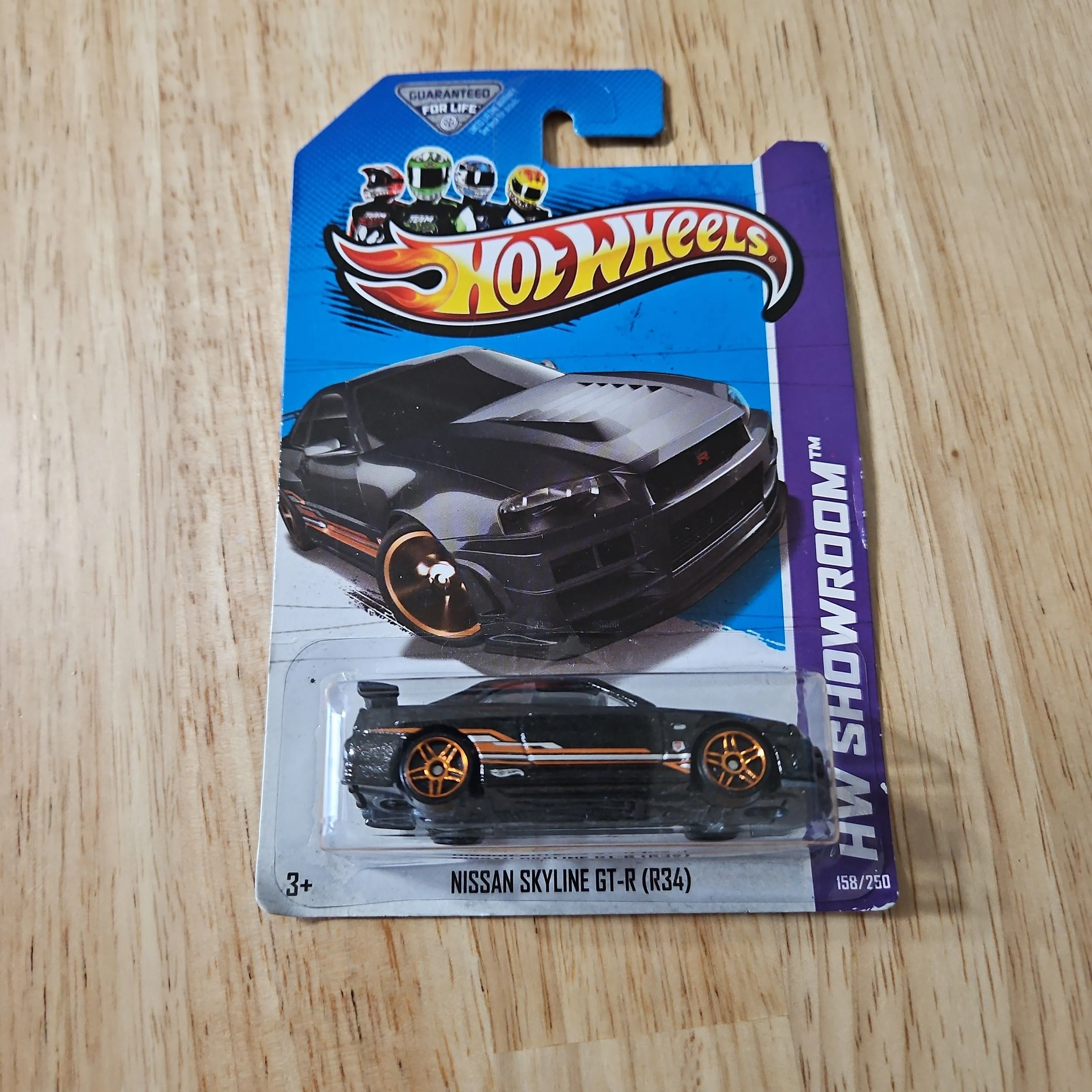 Product image for hotwheels nissan skyline GT-R R34