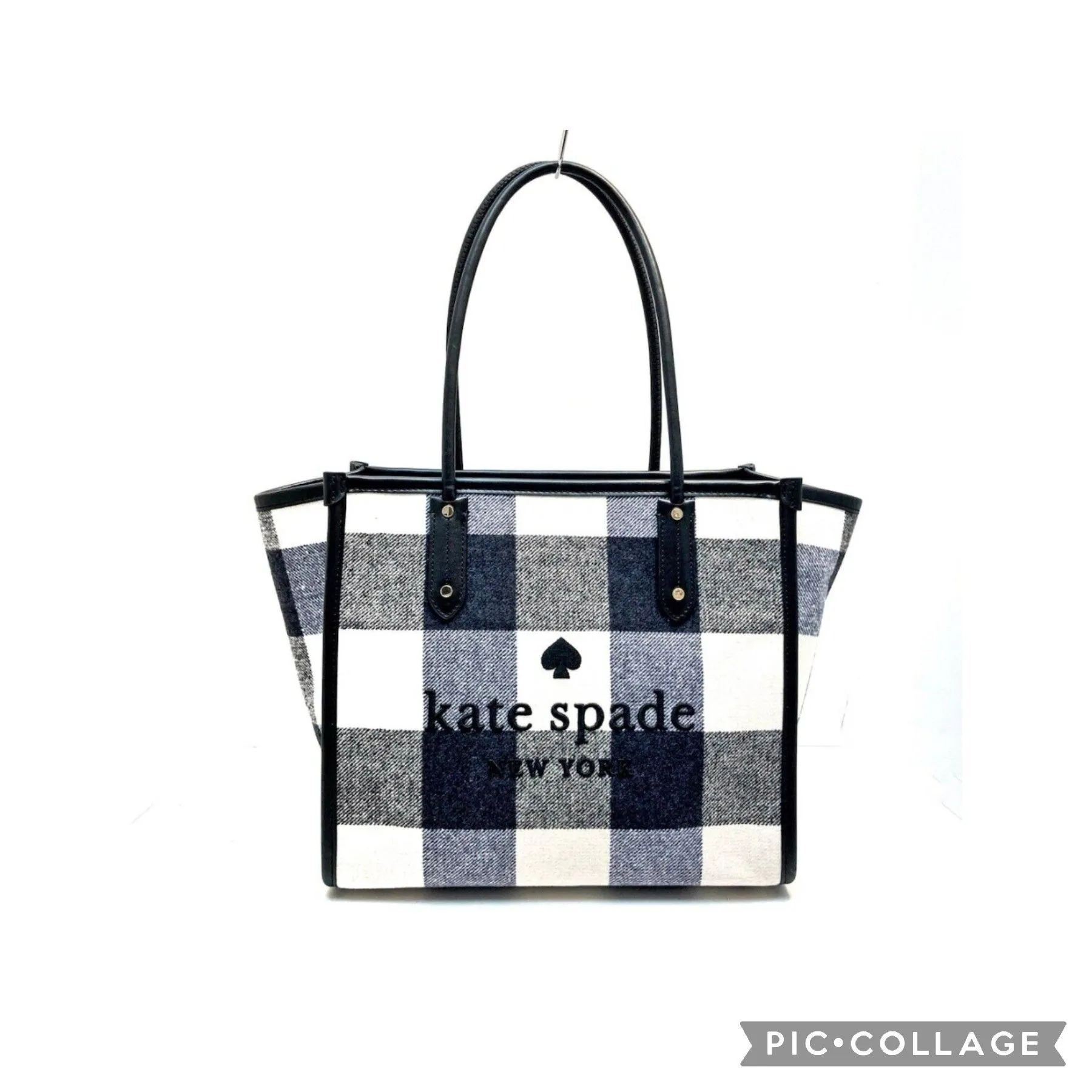 200F Kate Spade New York Ella checkered tote · Whatnot: Shop, Sell