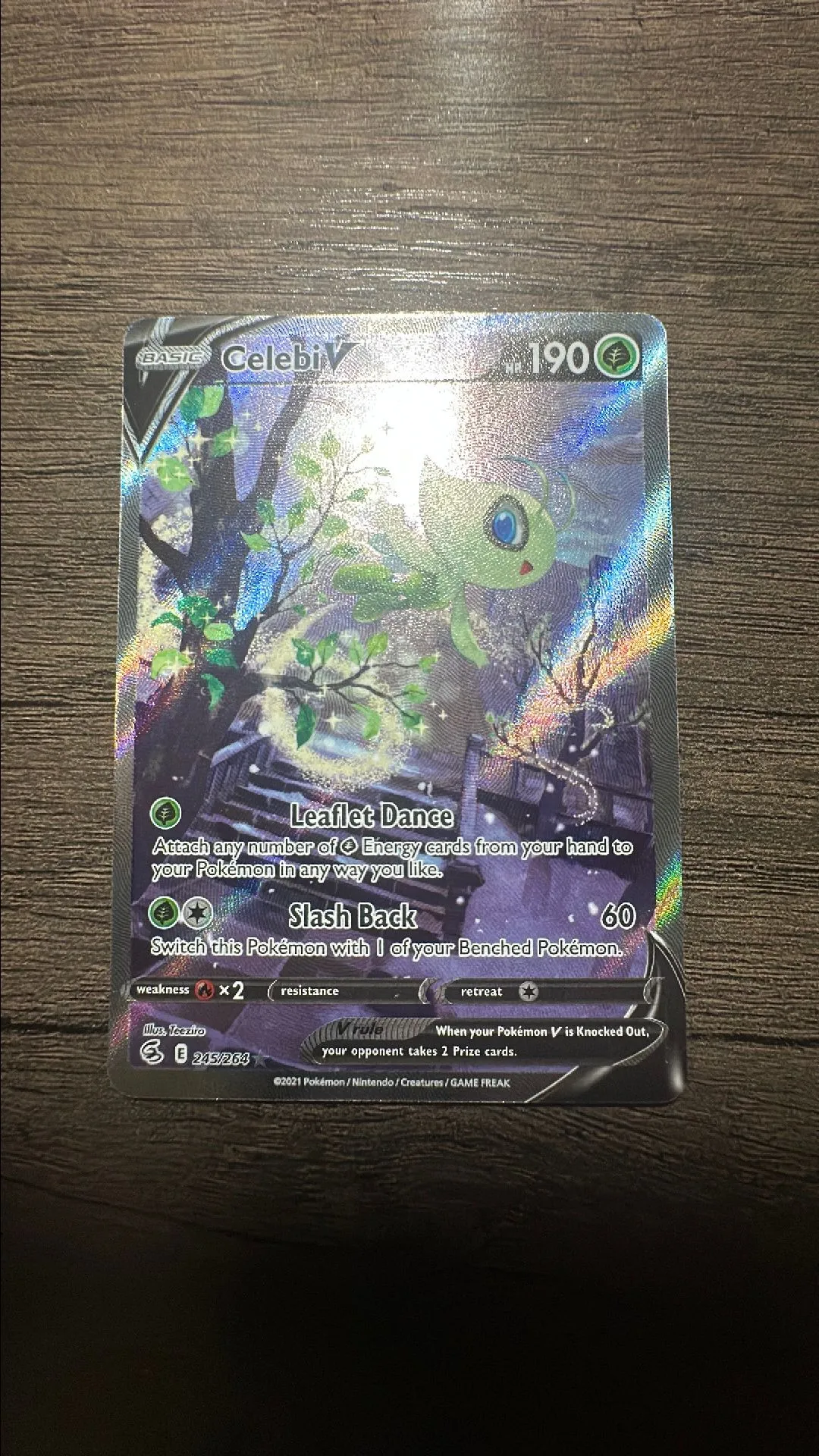 Product image for Celebi V Alt Art 245/264