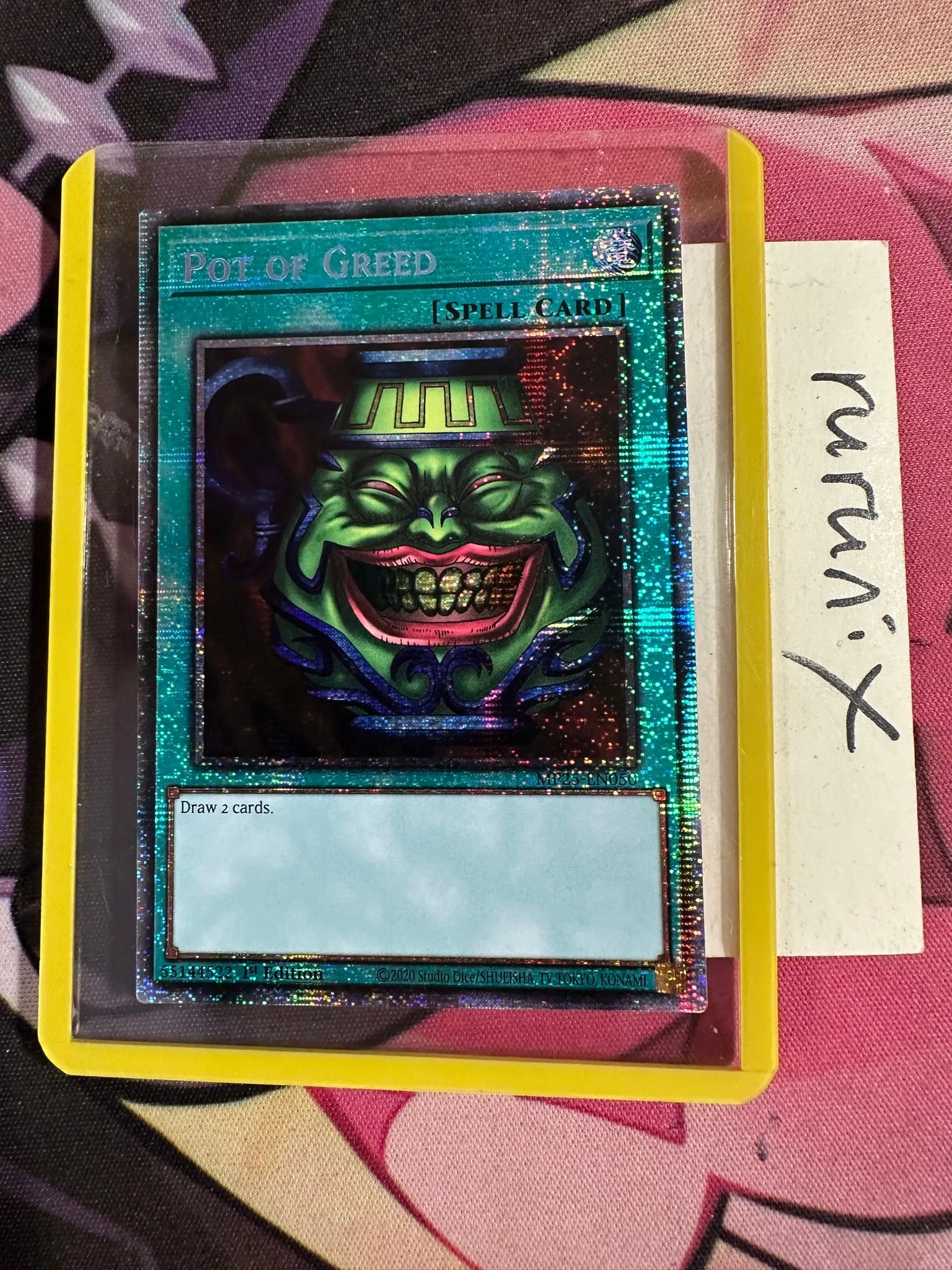 printable yugioh cards real size Yugioh! 1x Pot of Greed (TBC1 main image 0