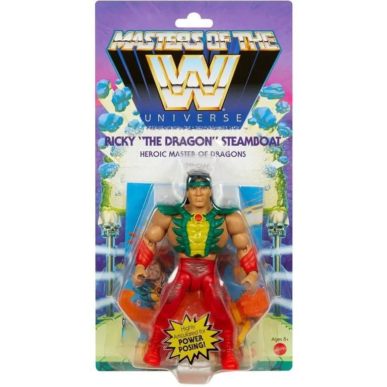 Product image for WWE Ricky The Dragon Steamboat Action Figure NEW Masters Of The WWE Universe