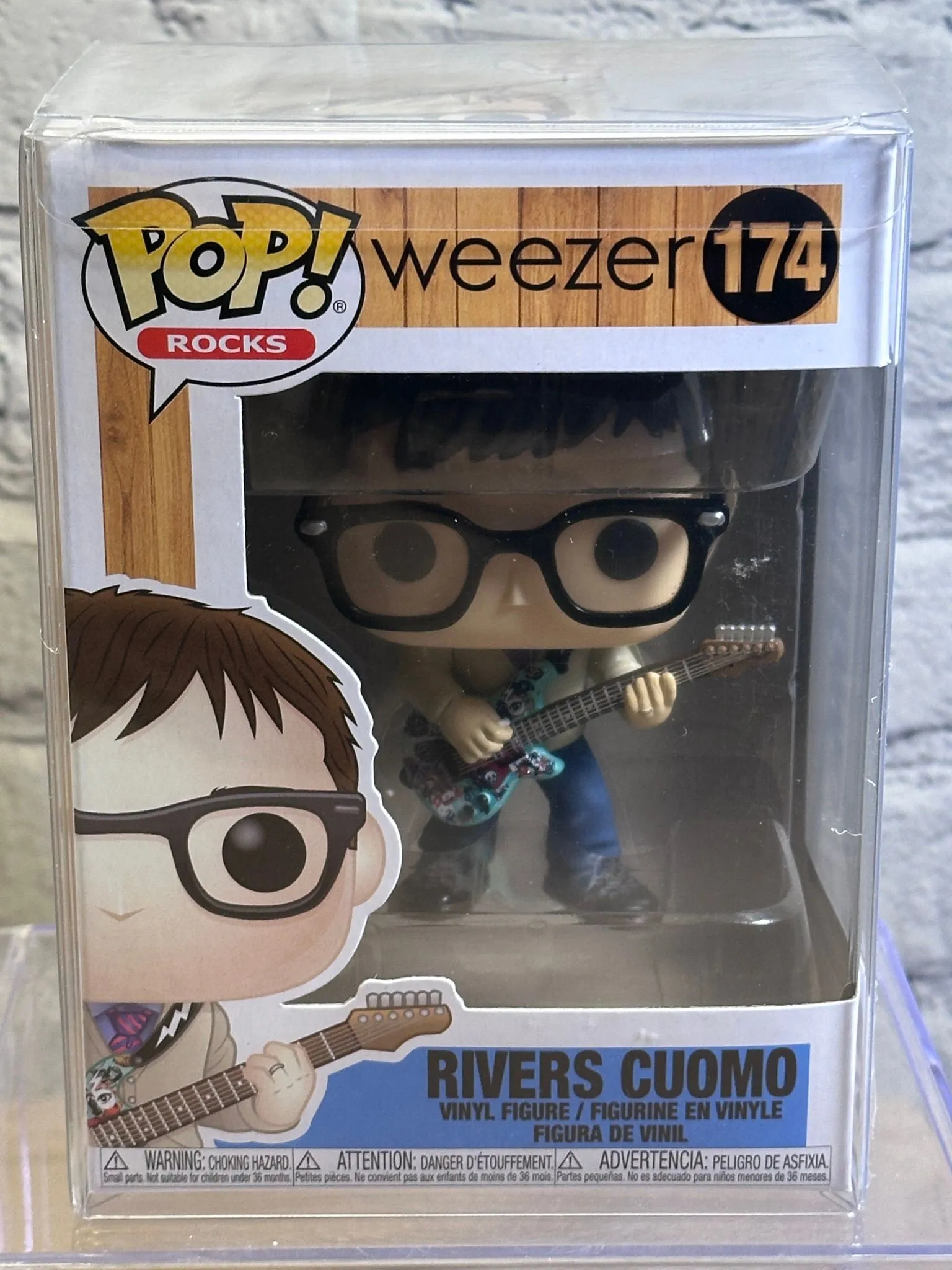 Figurine Funko Pop! N°174 - Weezer - Rivers Cuomo - MUSIQUE