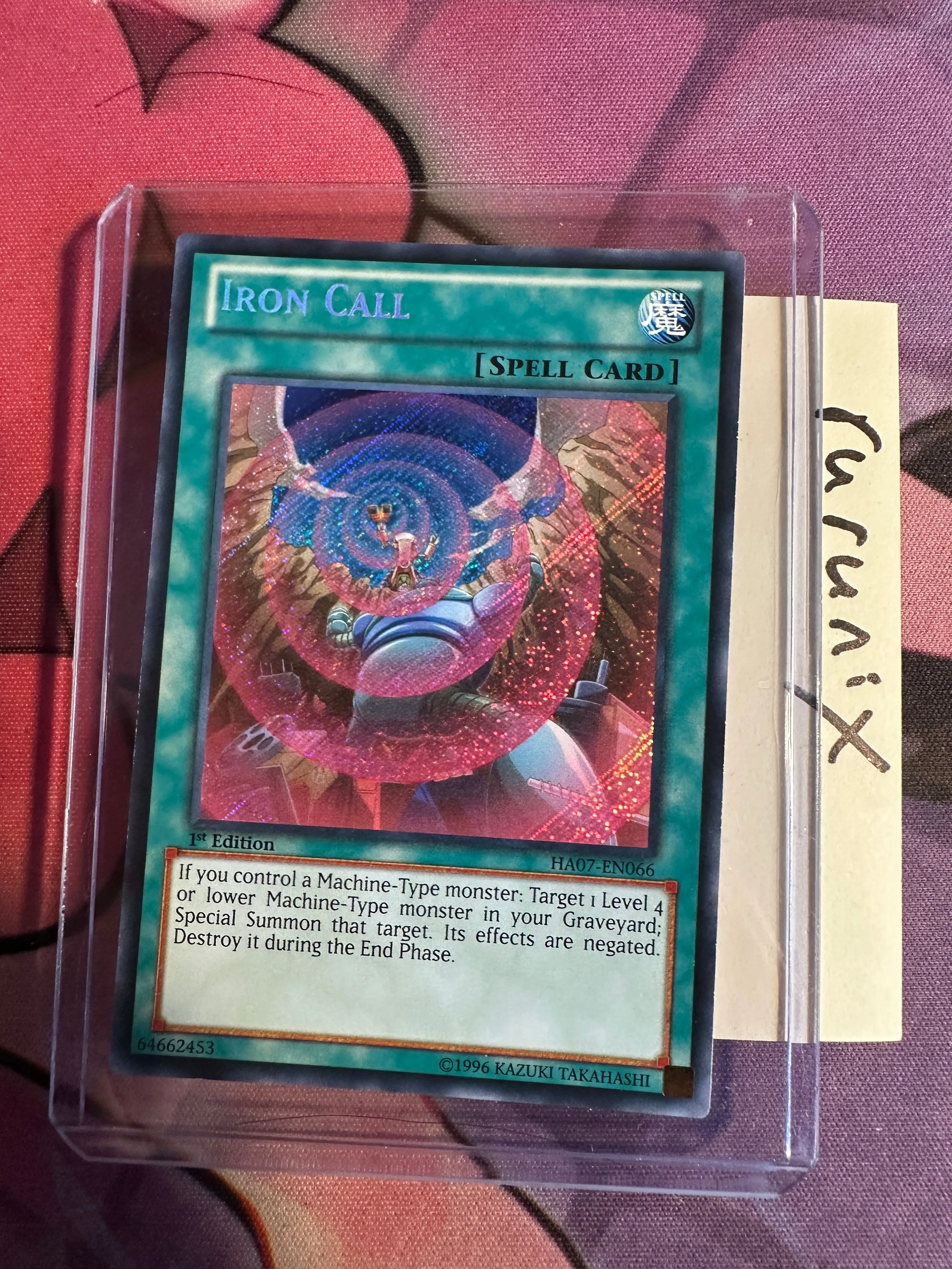 Yugioh Iron Call HA07-EN066 Secret Rare Hidden Arsenal 7: Knight of Stars  (HA07)  Whatnot: Shop, Sell, Connect