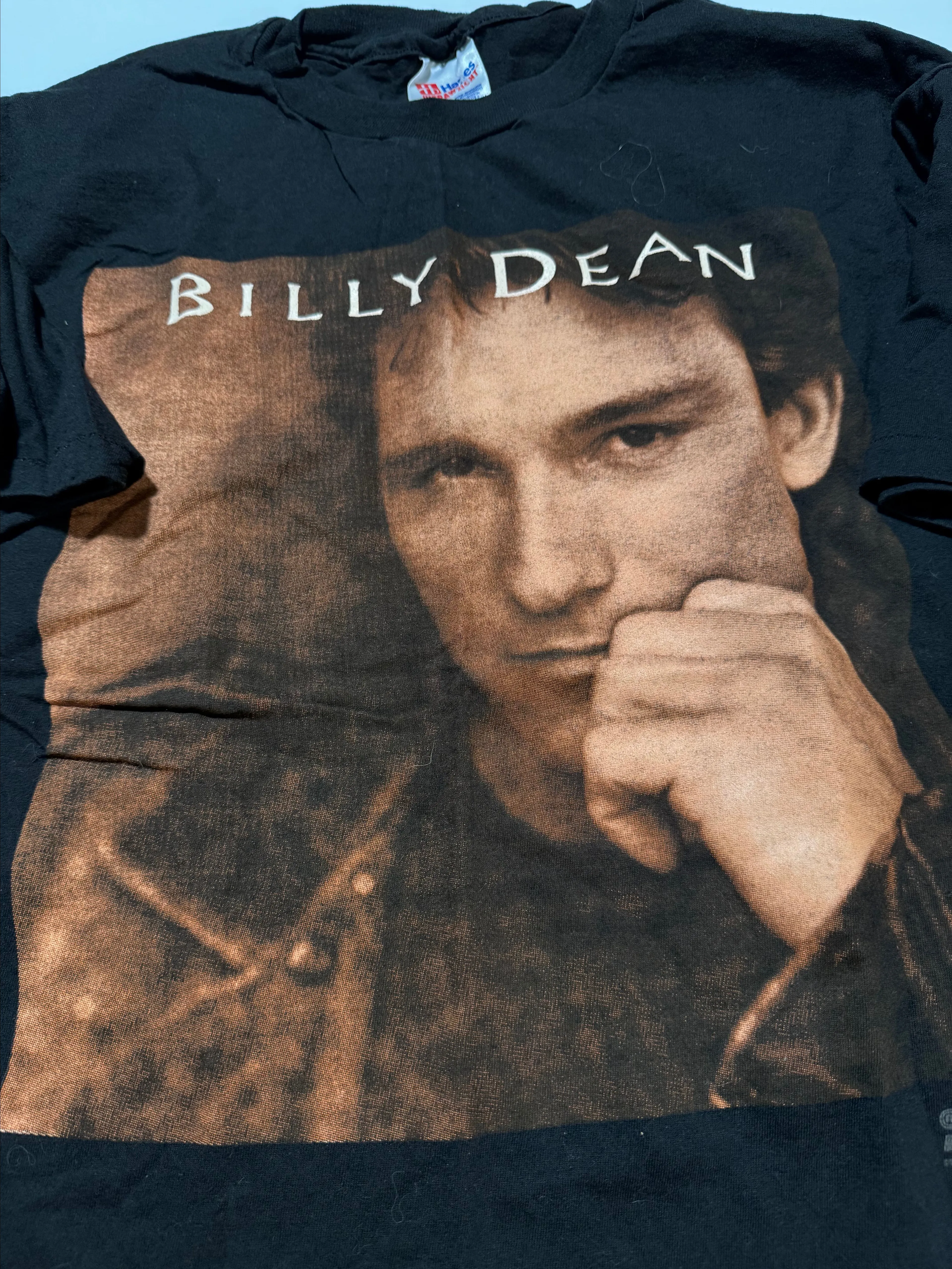 Product image for 80S Billy Dean fire in the dark tour tee