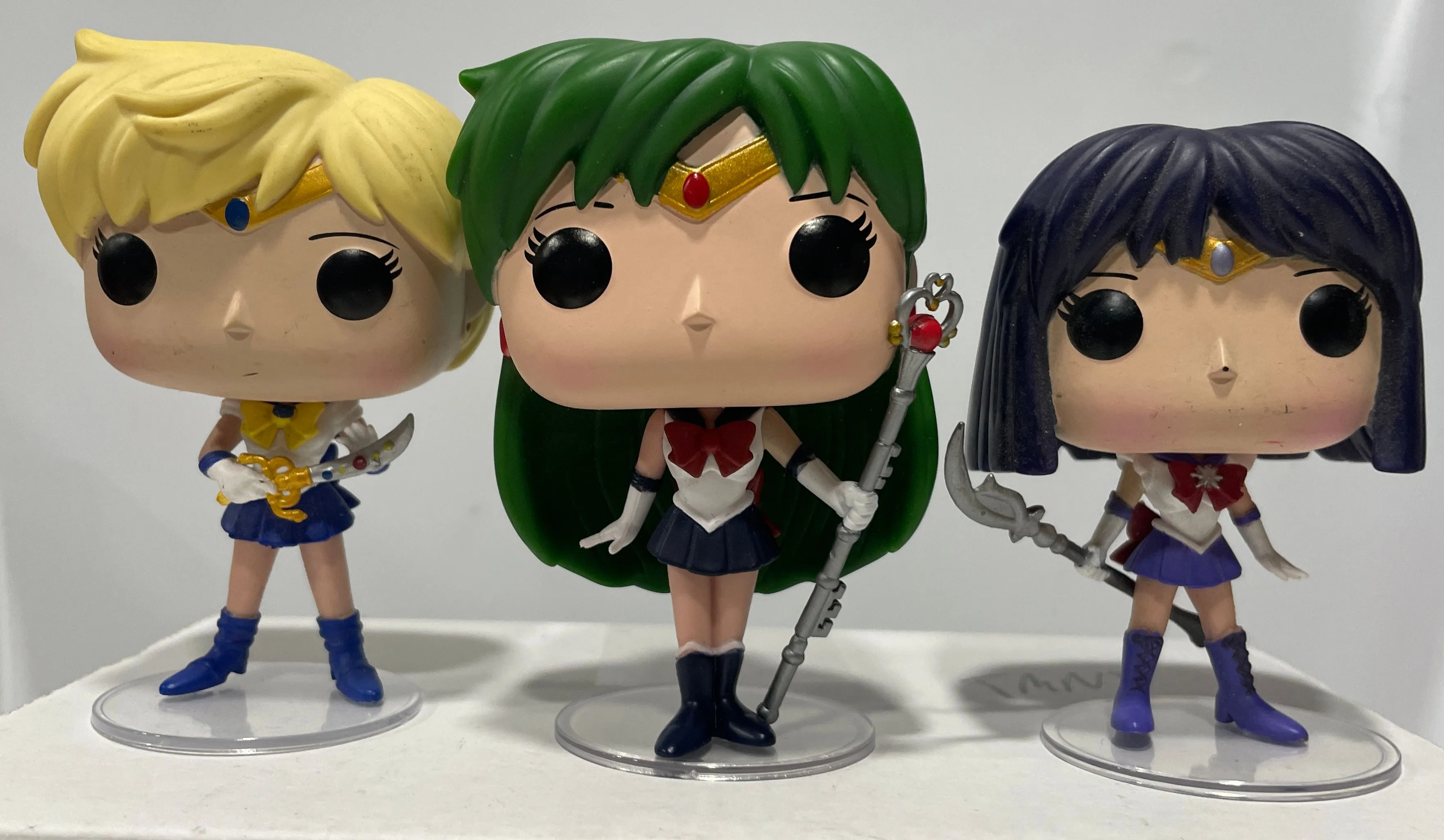 Product image for Sailor Moon Loose Funko Pop! Lot - Sailor Uranus, Sailor Saturn, and Sailor Pluto
