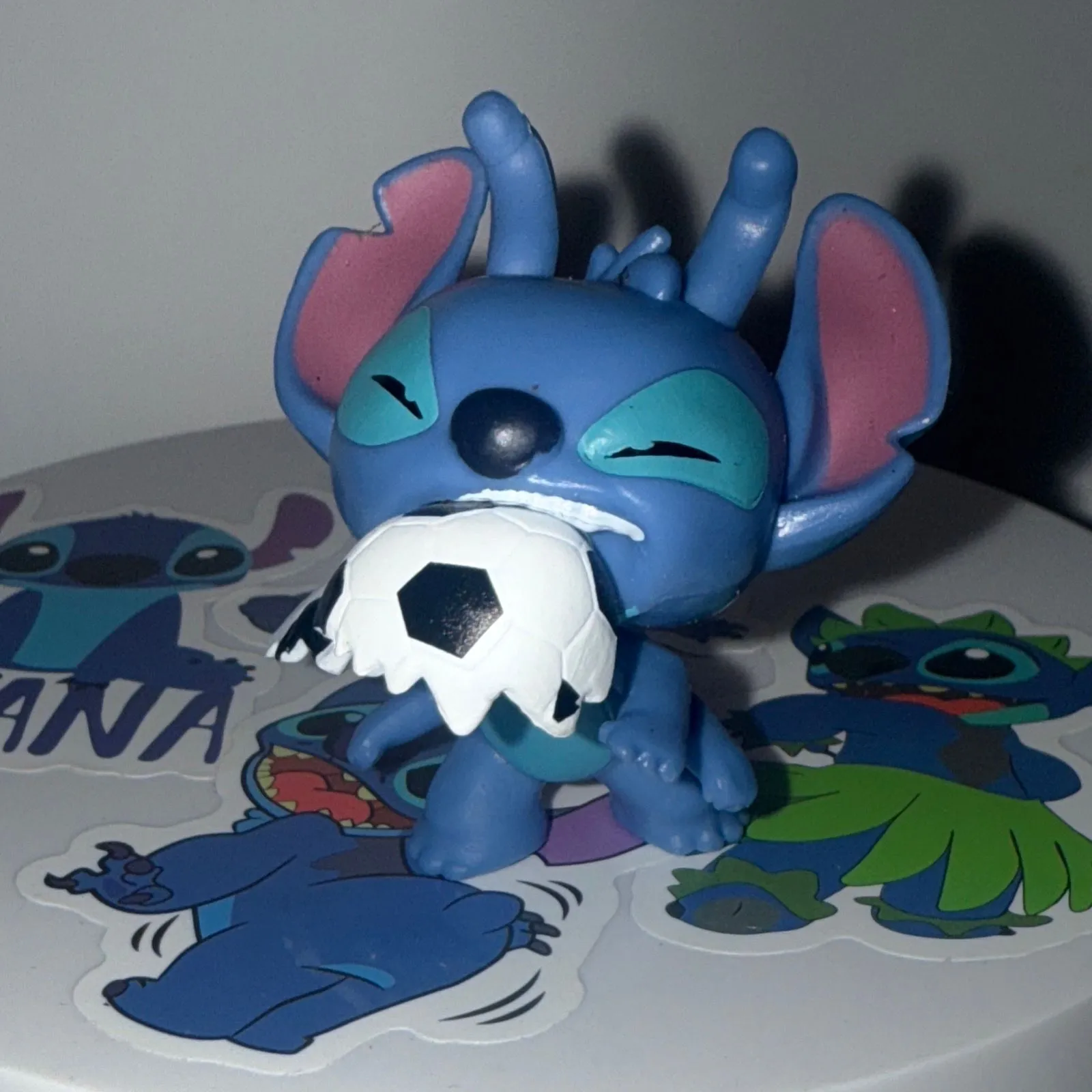 Product image for Just Play Disney That's So Stitch Series Soccer Stitch Figure NEW