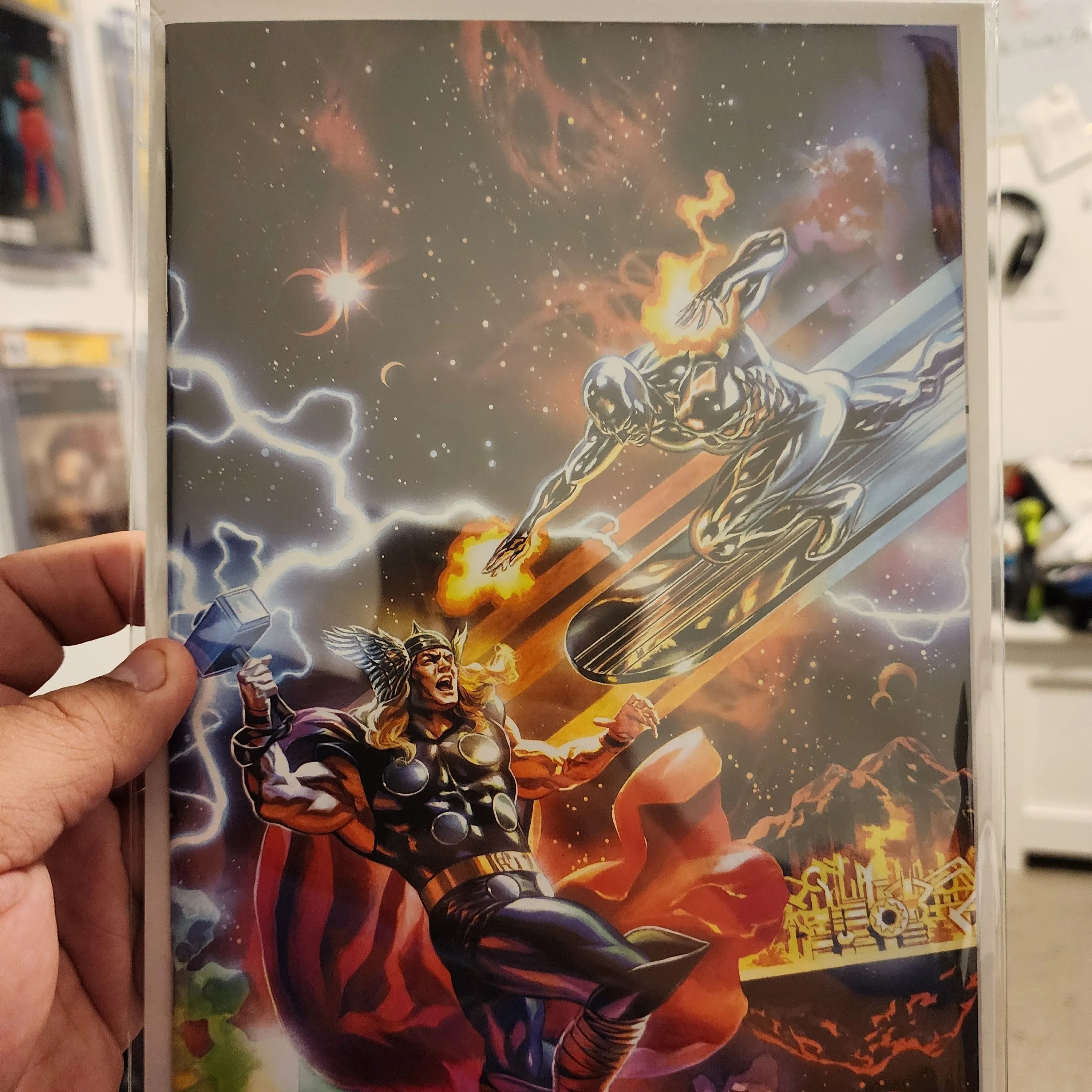 Product image for SILVER SURFER GHOST LIGHT #1 