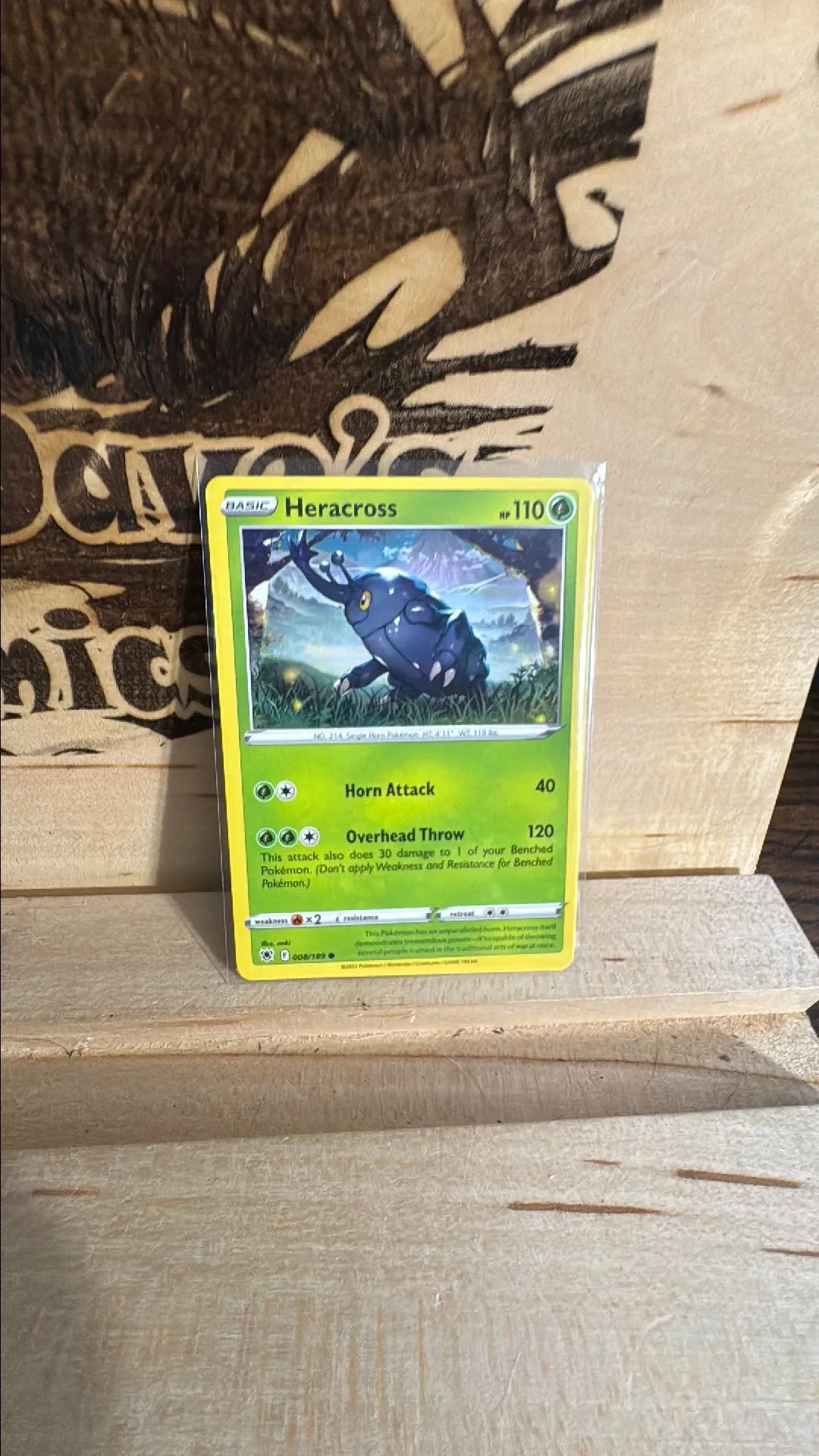 Product image for Heracross #8 Pokemon Astral Radiance