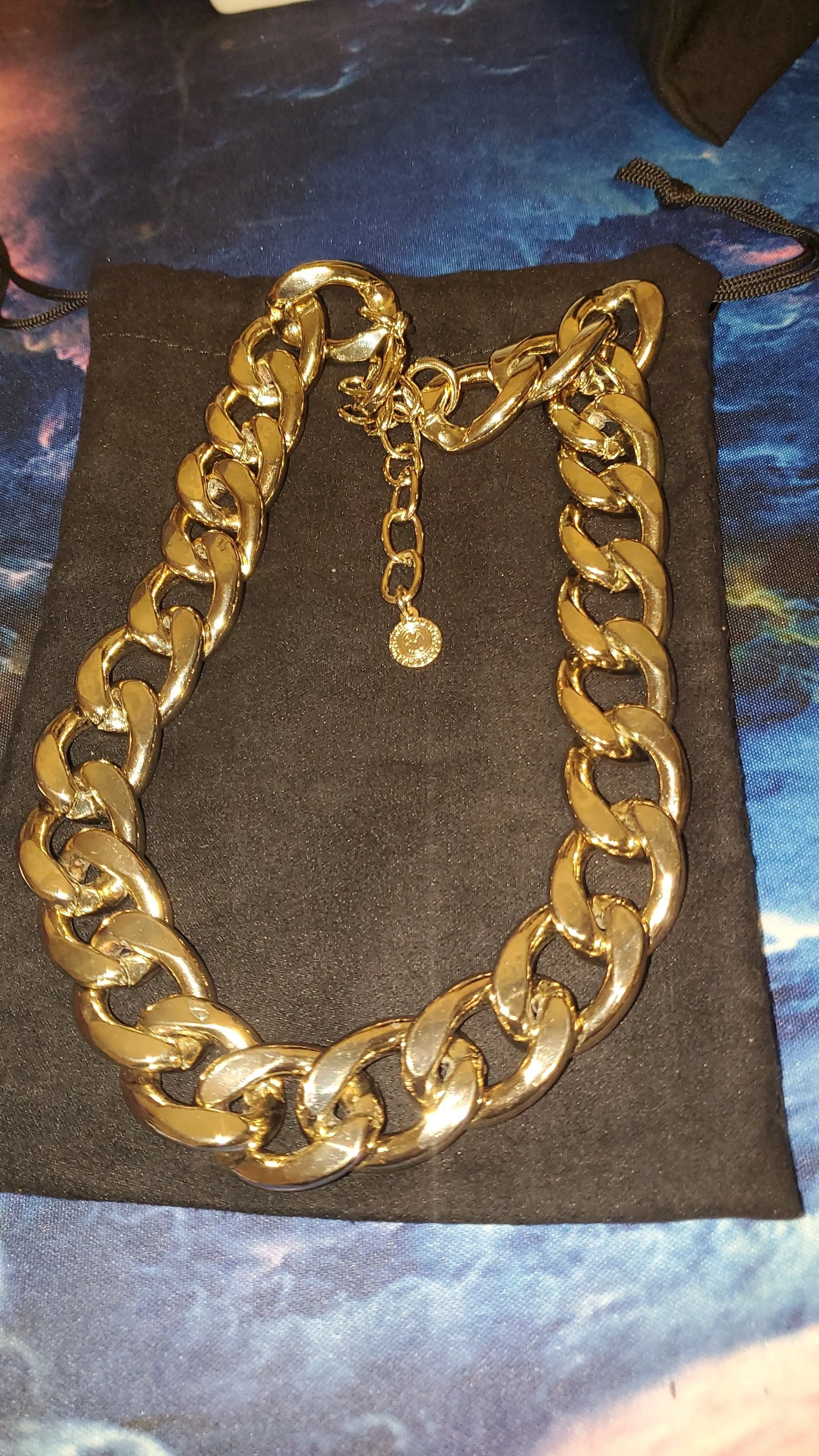 Product image for RJ Graziano Goldtone chunky chain
