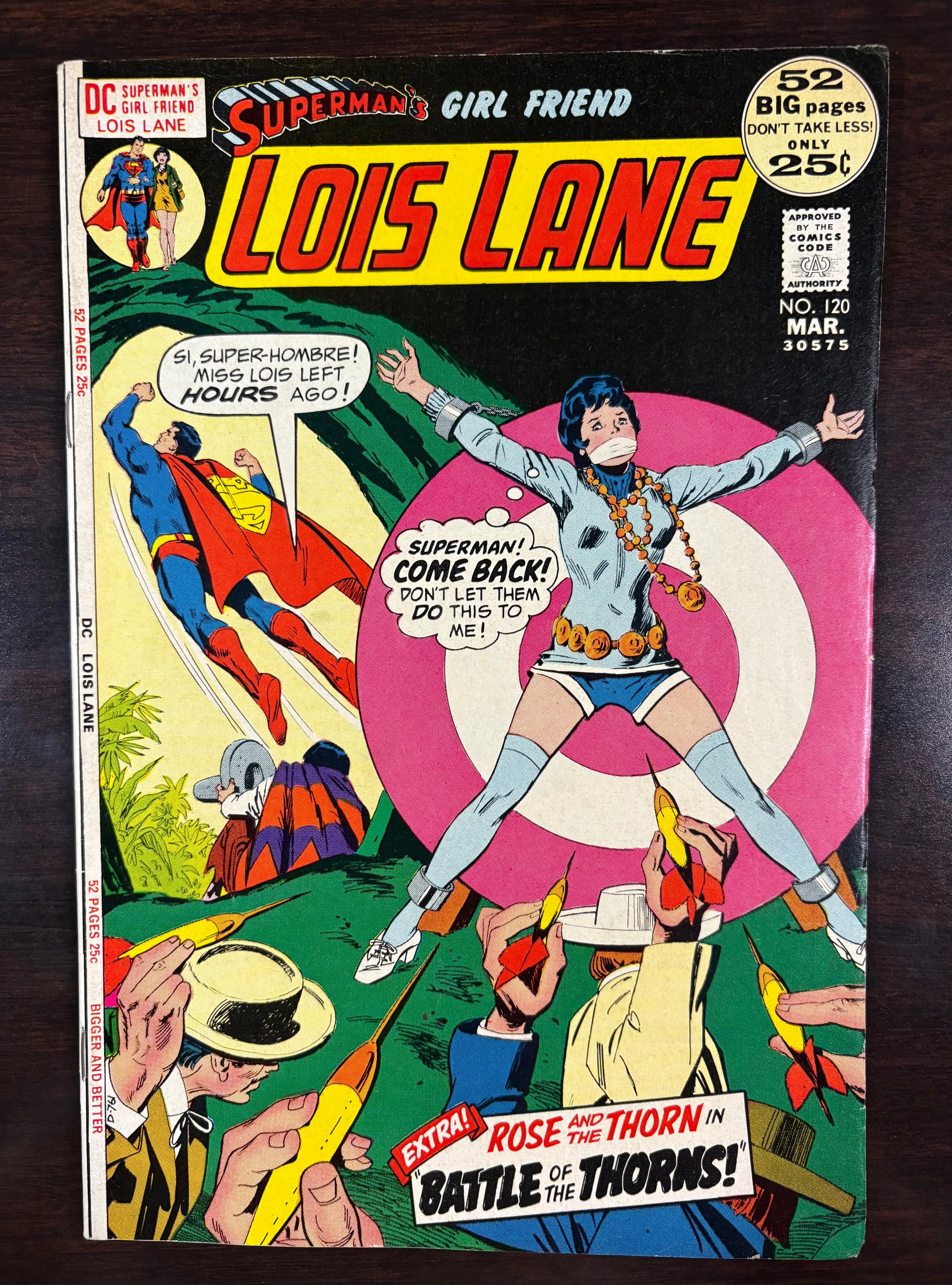 Product image for Superman's Girlfriend Lois Lane #120 (1972)