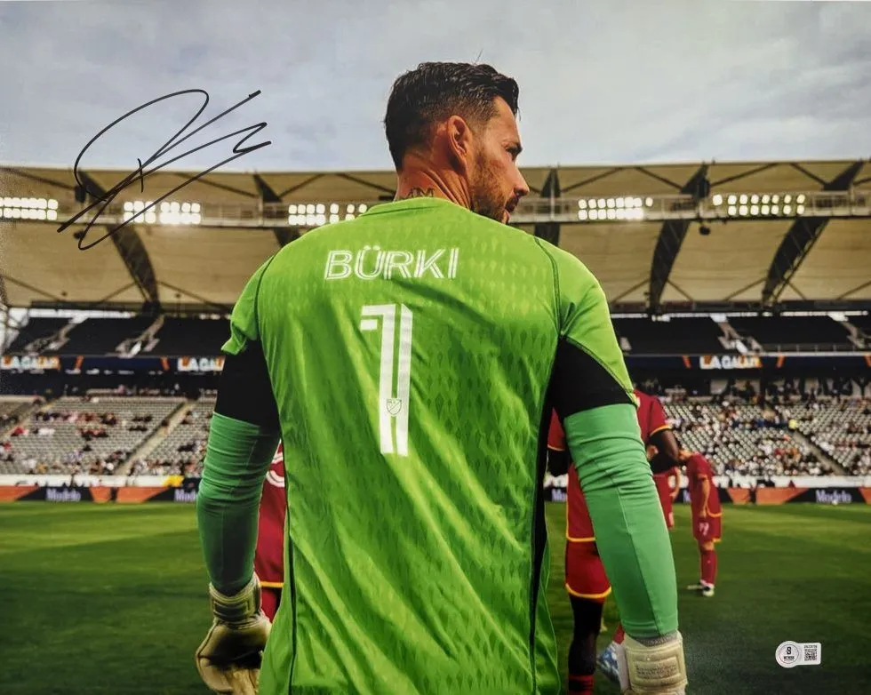 Product image for Roman Burki Autographed 16x20