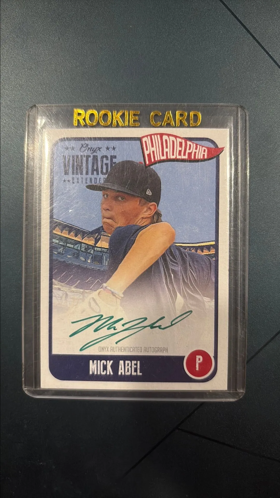 Product image for Mick Abel onyx vintage auto /5O   Green Ink