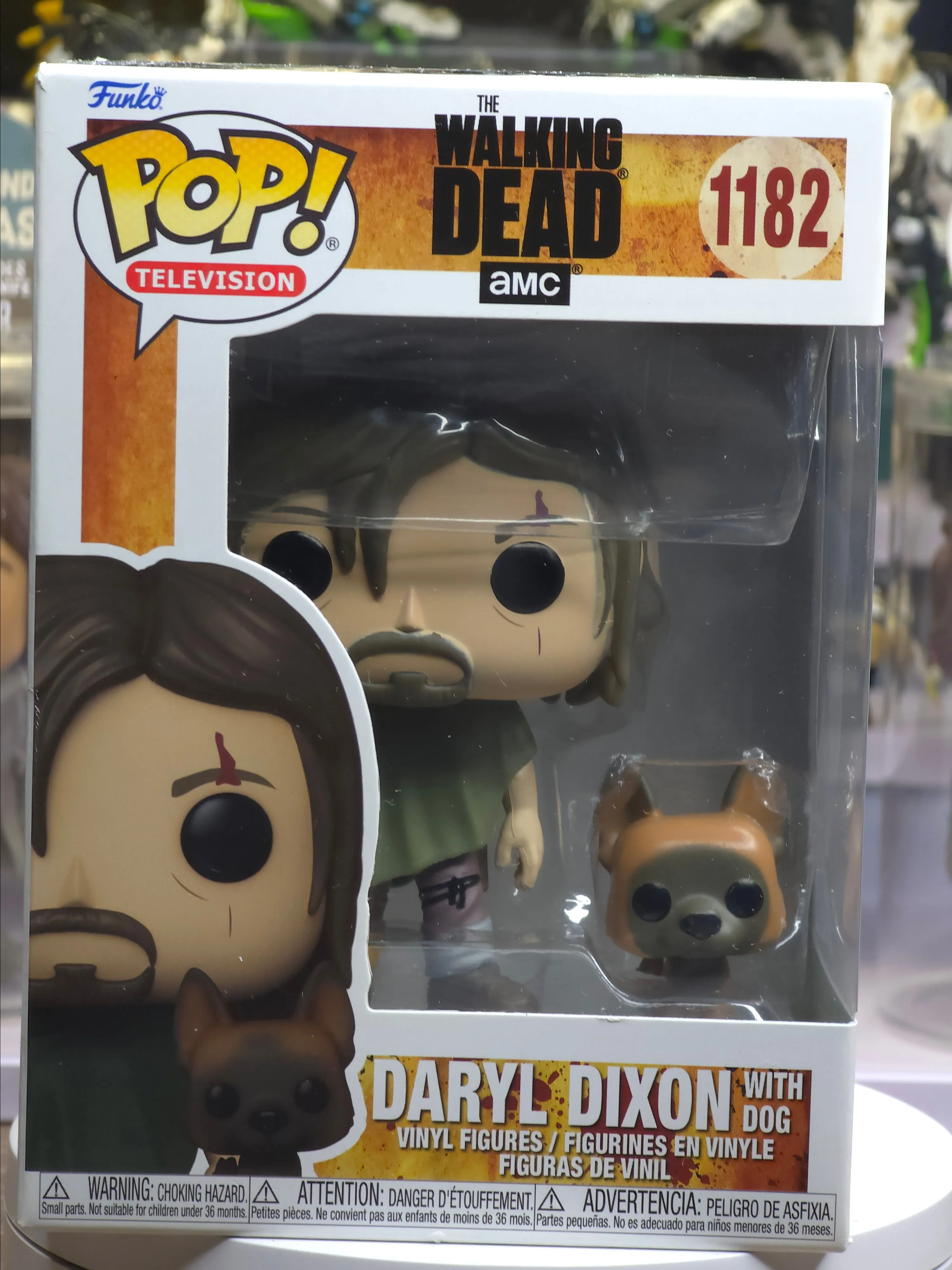 Product image for 1182	Daryl Dixon with Dog (The Walking Dead) Television Funko Pop