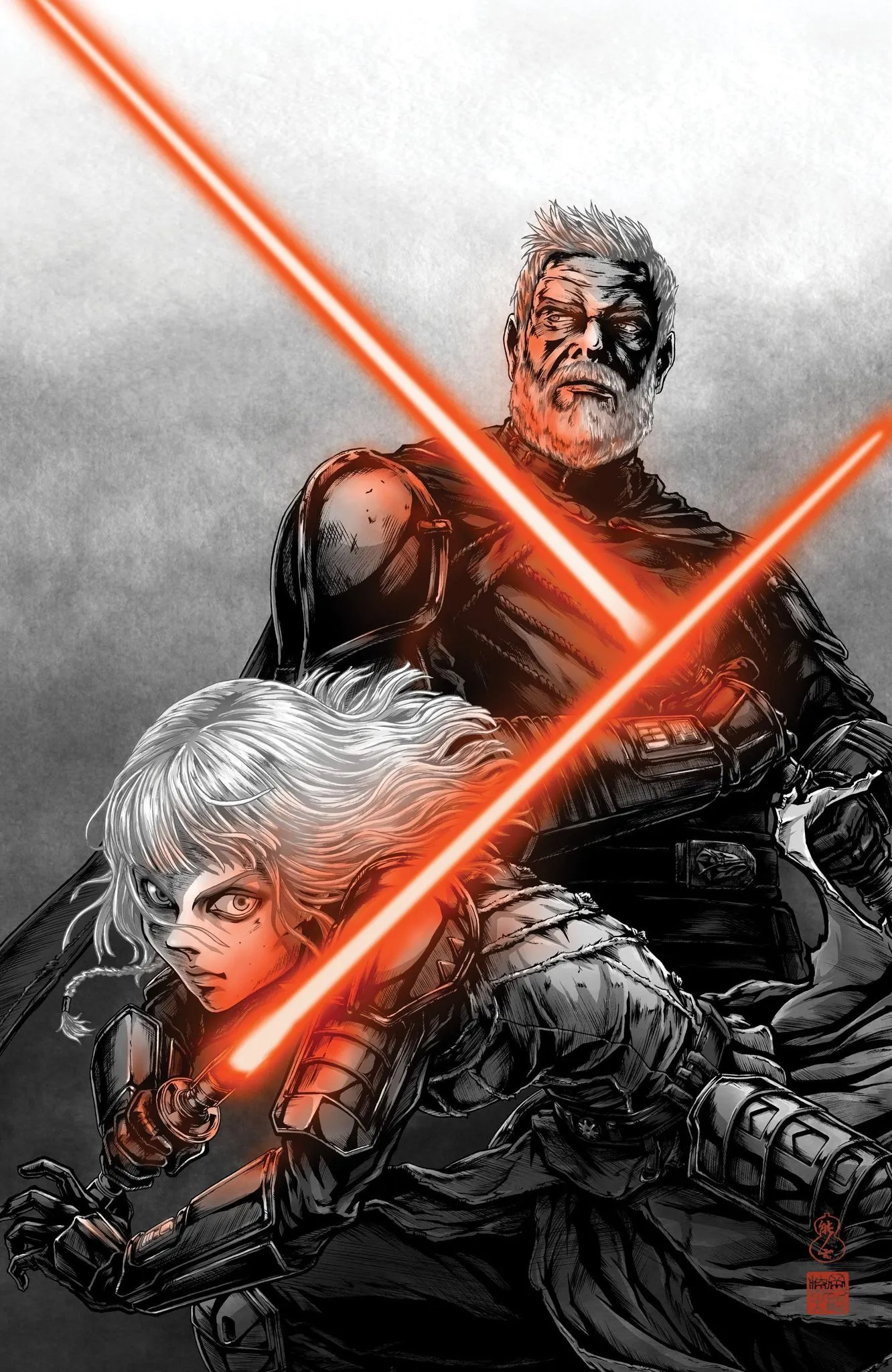 Product image for Star Wars: Ahsoka #1 (Takashi Okazaki Exclusive Virgin Variant) Comic Book