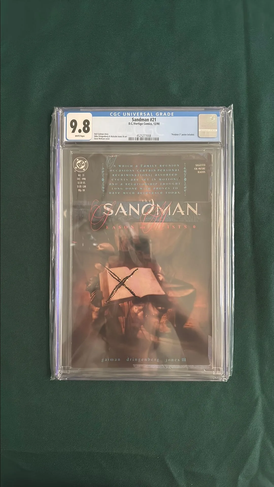 Product image for Sandman #21 CGC 9.8