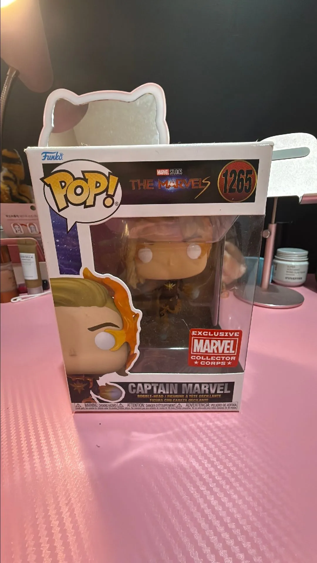 Product image for Funko POP! Captain Marvel Vinyl Figure