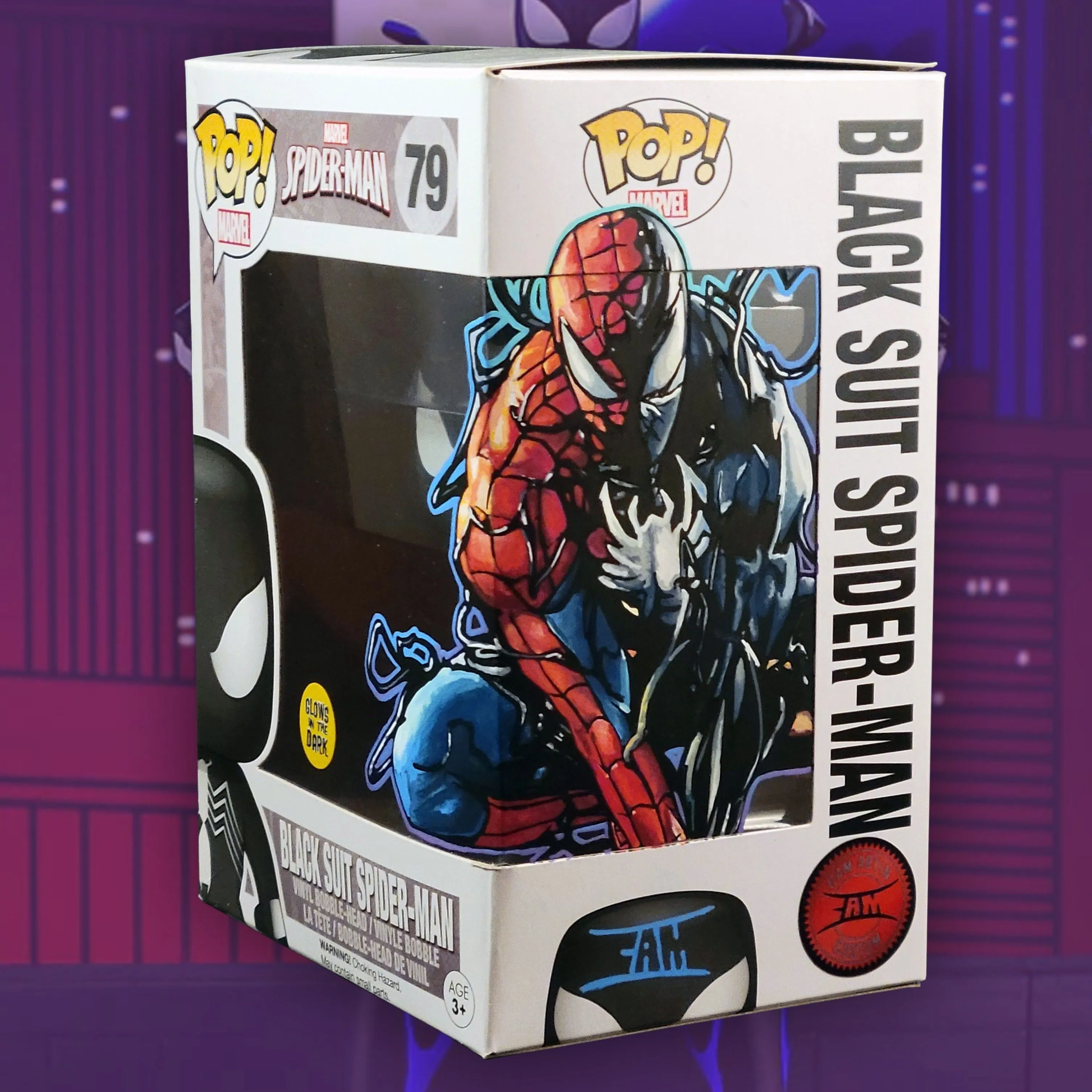 Product image for Black Suit Spider-man [SEP'24]