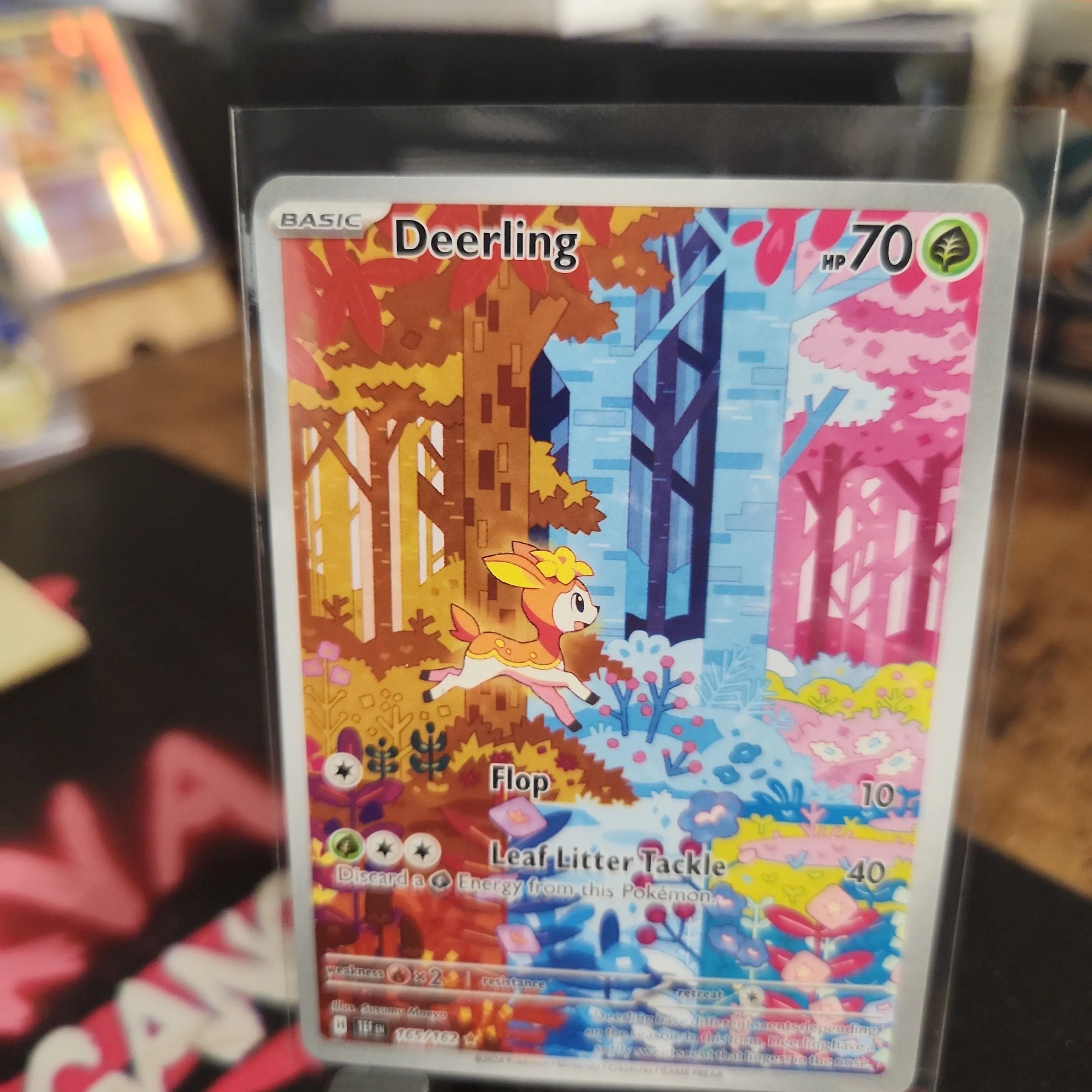 Deerling 165/162 - Pokemon Illustration Rare Holo Full Art Temporal Forces  Mint  Whatnot: Shop, Sell, Connect