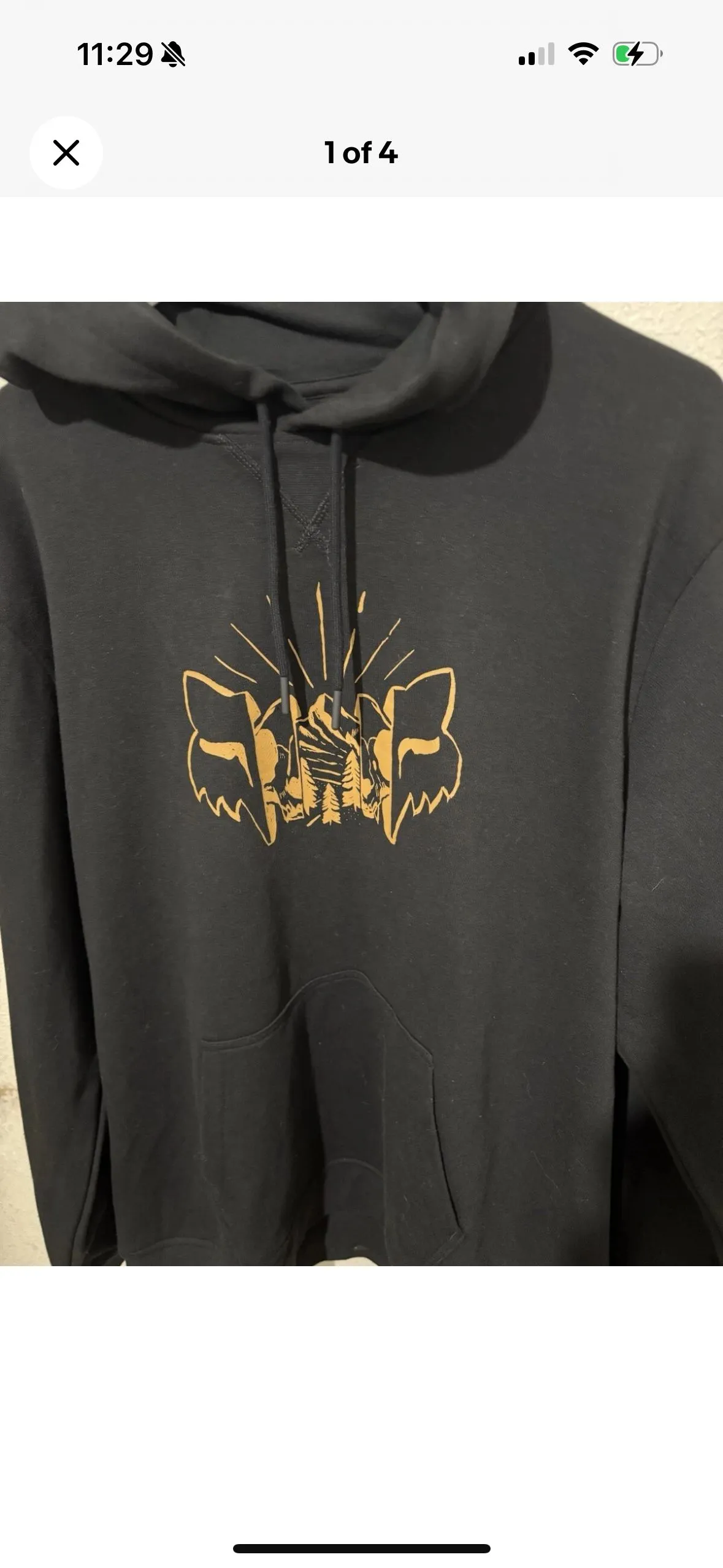 Product image for New with tags fox racing hoodie 70$ retail