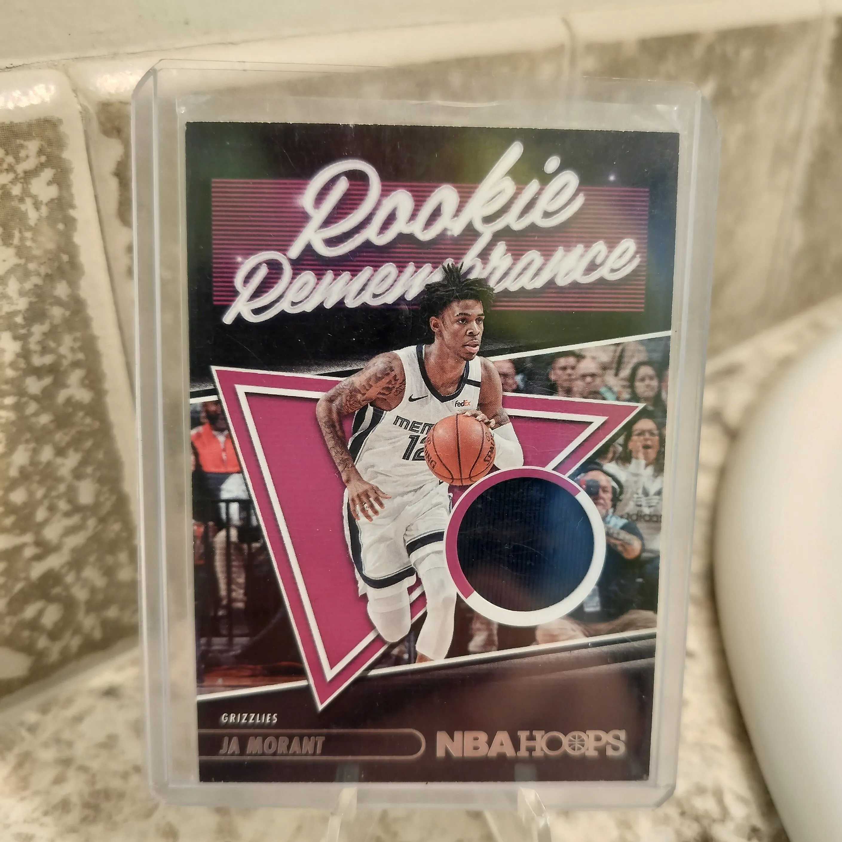 Product image for Ja Morant #RR-JAM 2021 Panini Hoops Rookie Remembrance