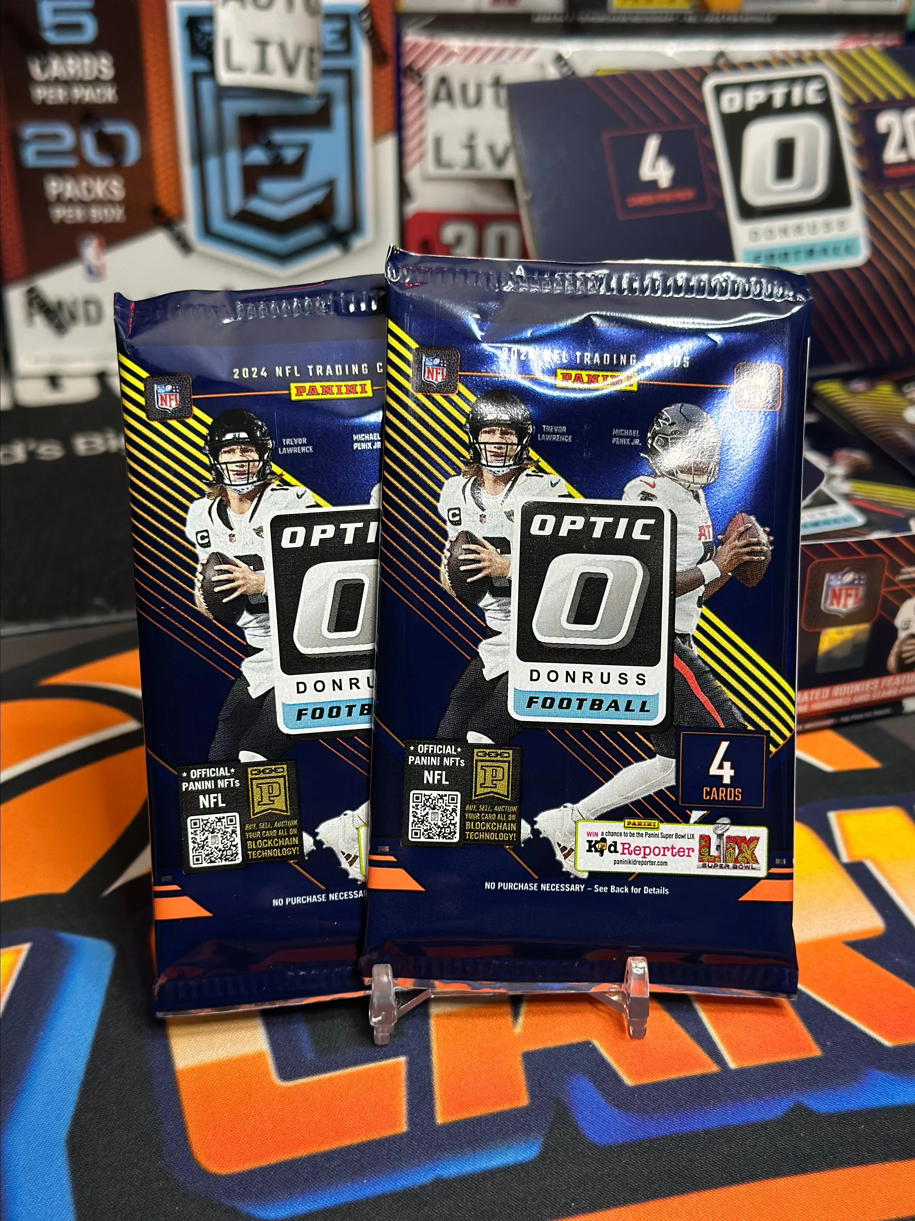 Product image for 1 (2 for $18) 2024 Optic Football Retail Packs