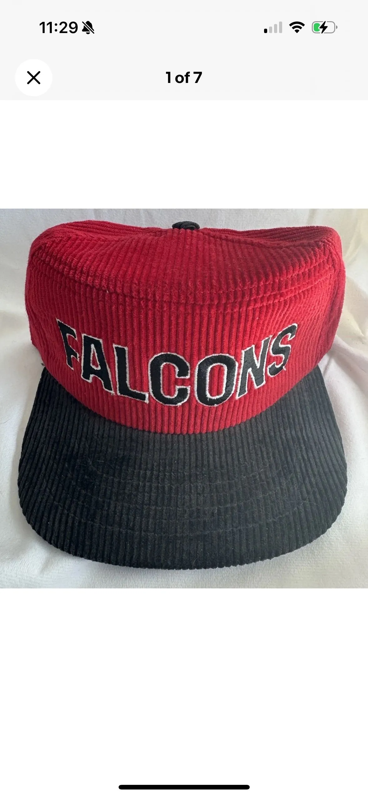 Product image for Vintage NFL Falcons SnapBack New