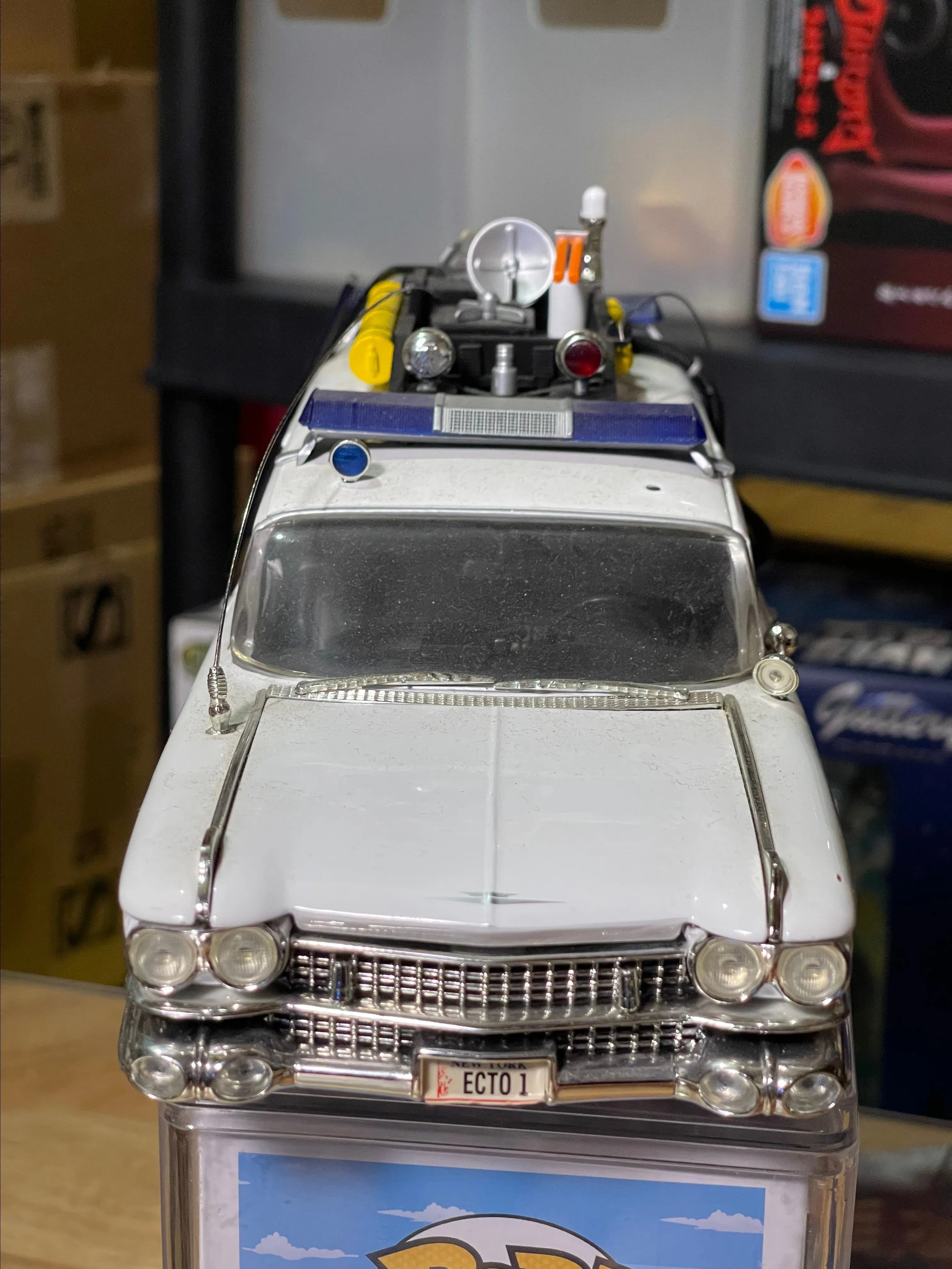 Product image for Racing Champions ERTL Die Cast Ecto-1 From Ghostbusters