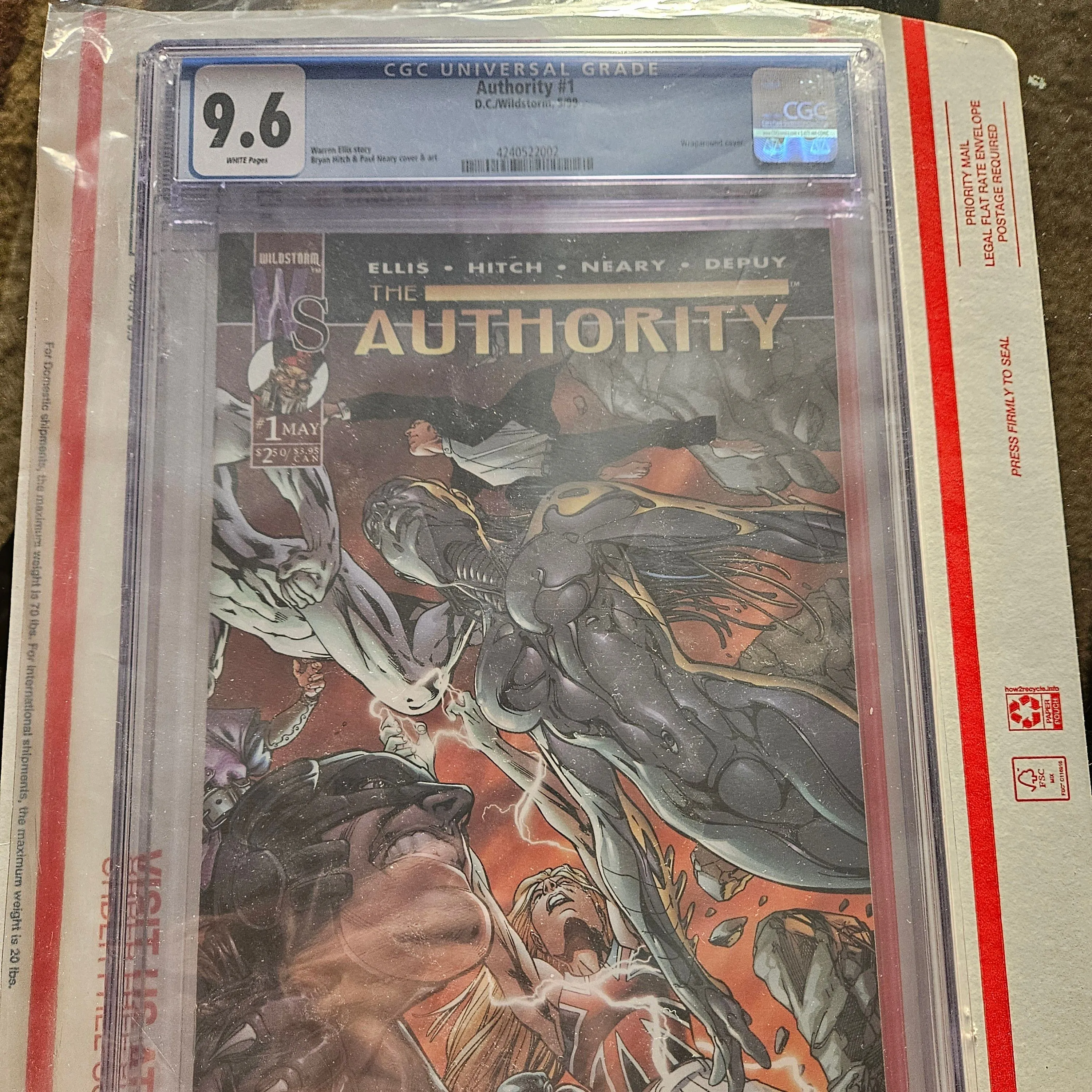 Product image for The Authority #1 CGC 9.6