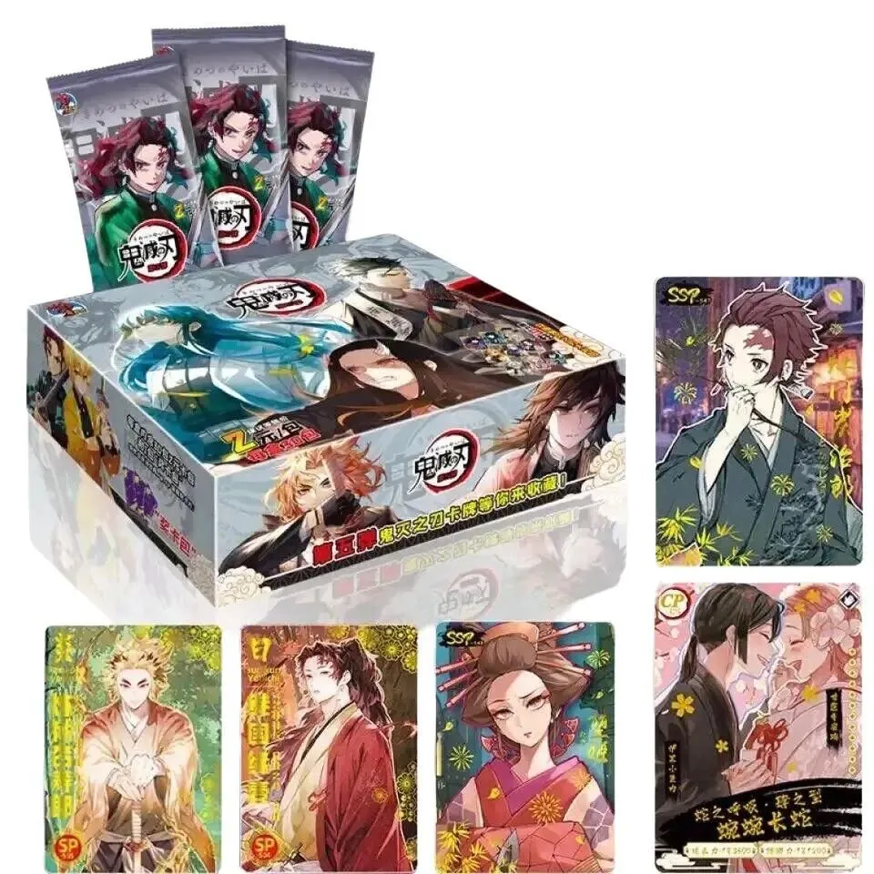 Product image for New Tier 2 Demon Slayer Trading Card Booster Box 