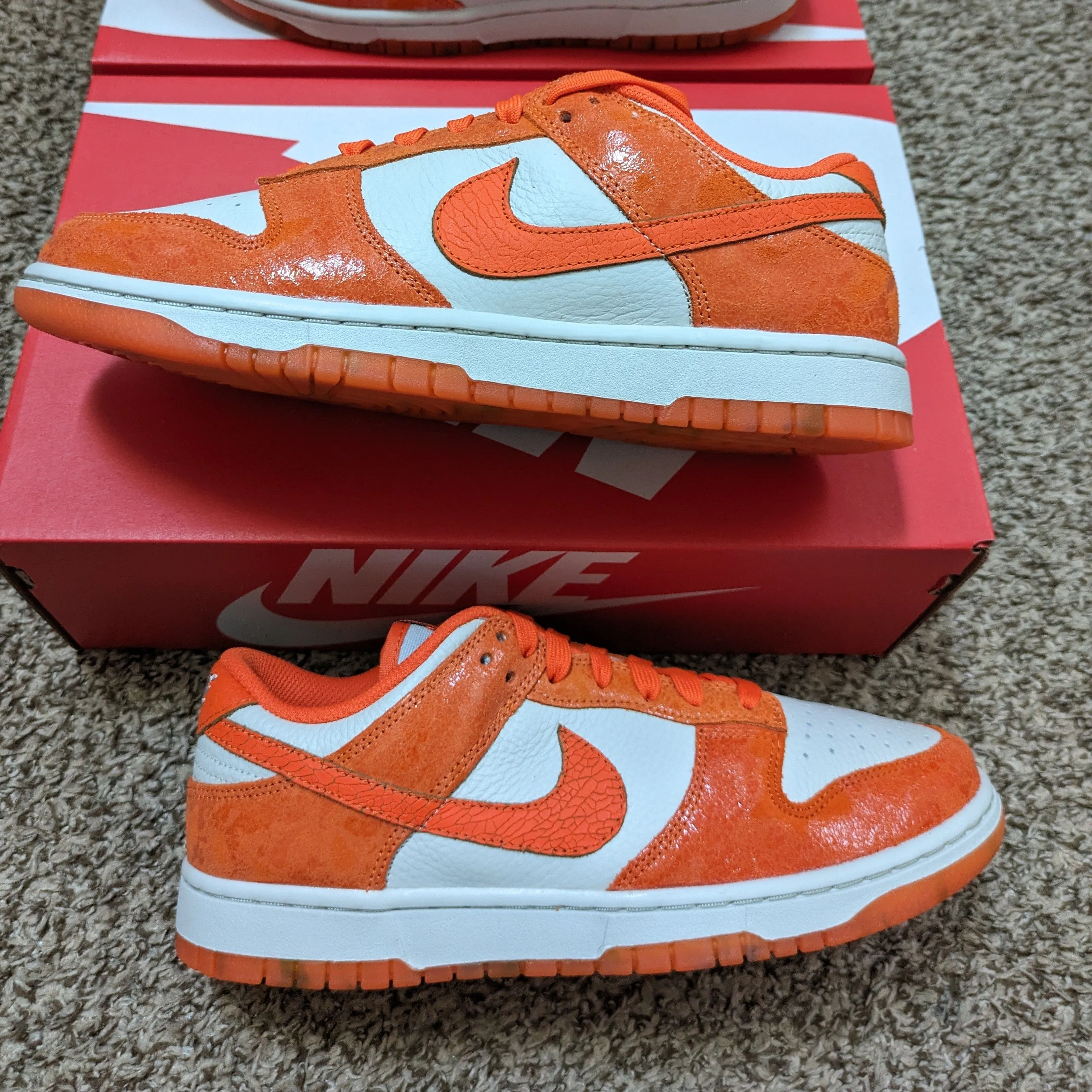 Product image for Nike dunk low orange peel size 9w/7.5m