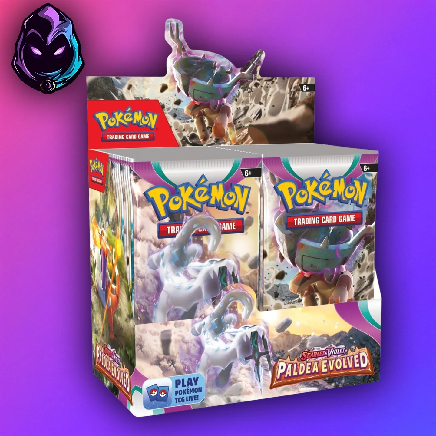 CCA. Paldea Evolved Booster Box  Whatnot: Shop, Sell, Connect