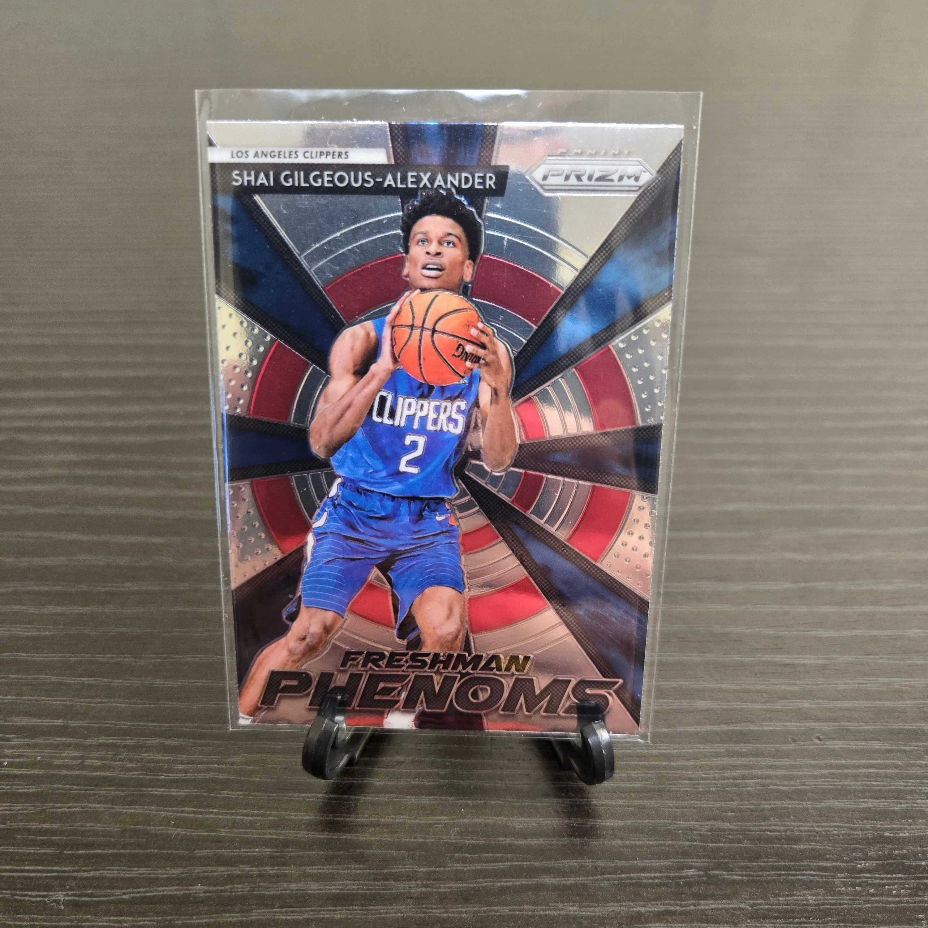 Product image for Shai Gilgeous-Alexander Rookie Clippers NBA basketball card