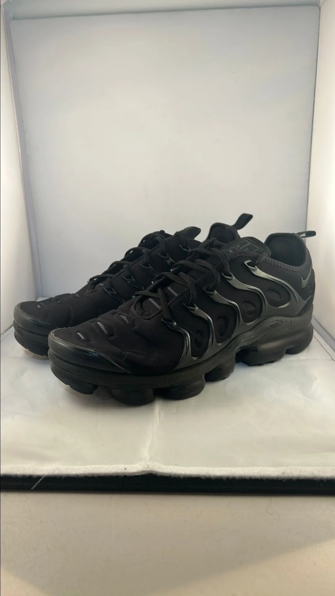 Product image for Size 11.5 - Nike VaporMax Plus "Triple Black"