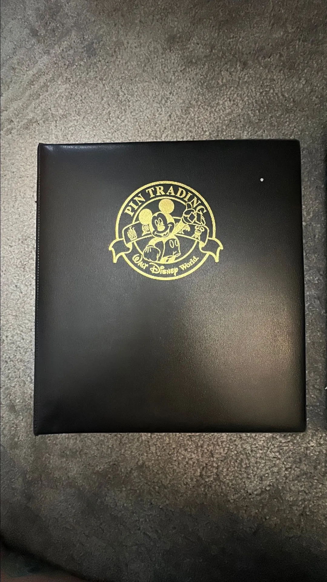Product image for Pin Trading Binder, Used- Spot on Front, Pin Book