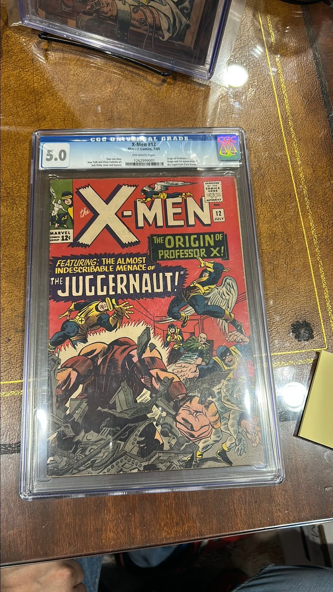 Product image for X-Men 12 CGC 5.0 OW 1965 Juggernaut!
