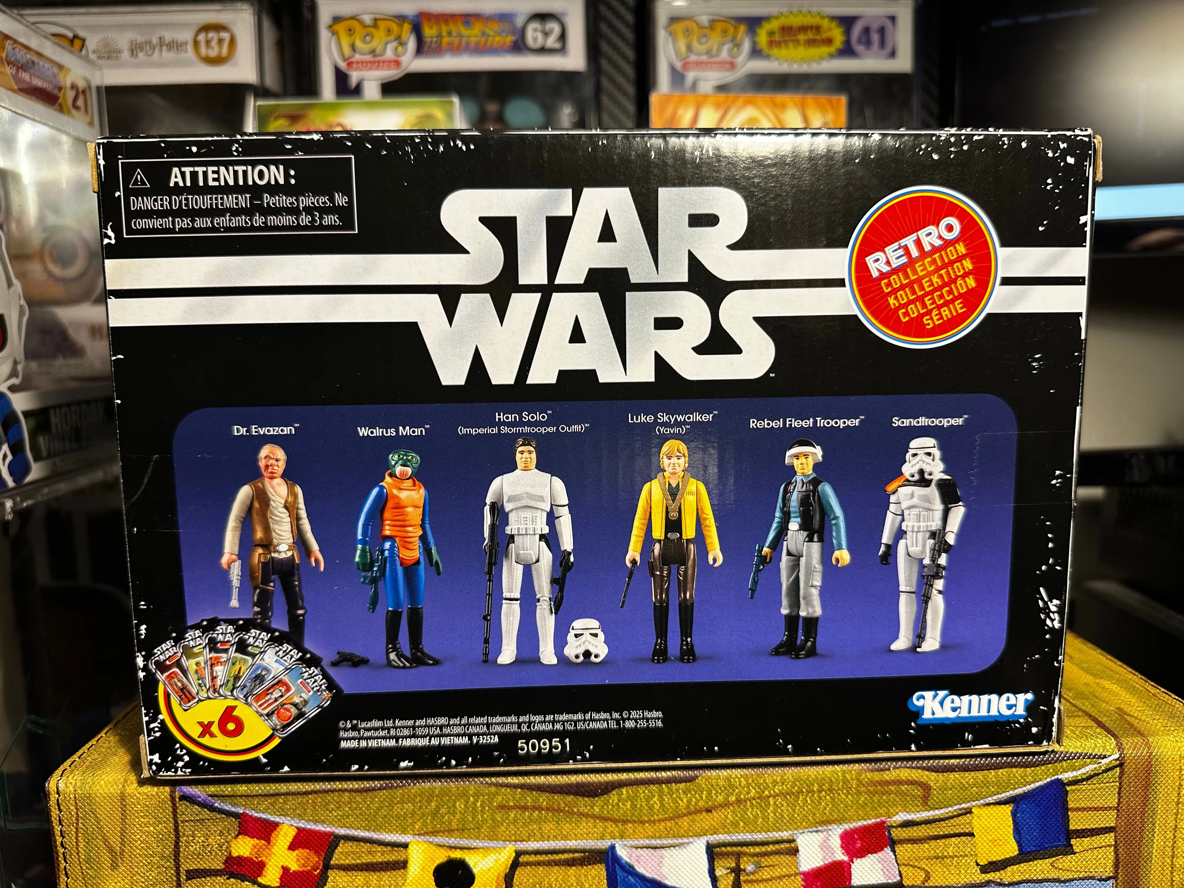 Product image for Hasbro - Star Wars: A New Hope Vintage figure set