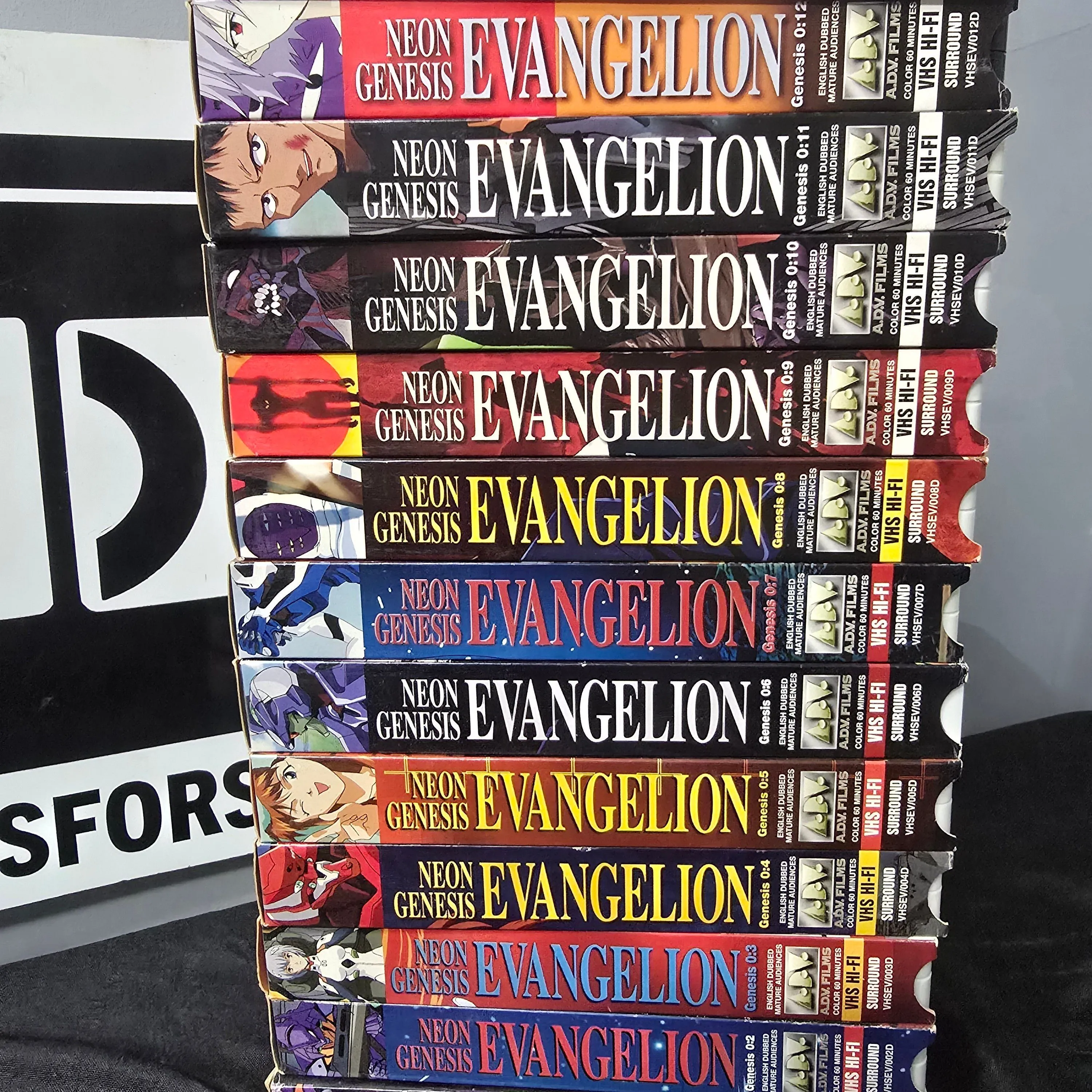 Product image for Neon Genesis Evangelion 1-13 VHS Set