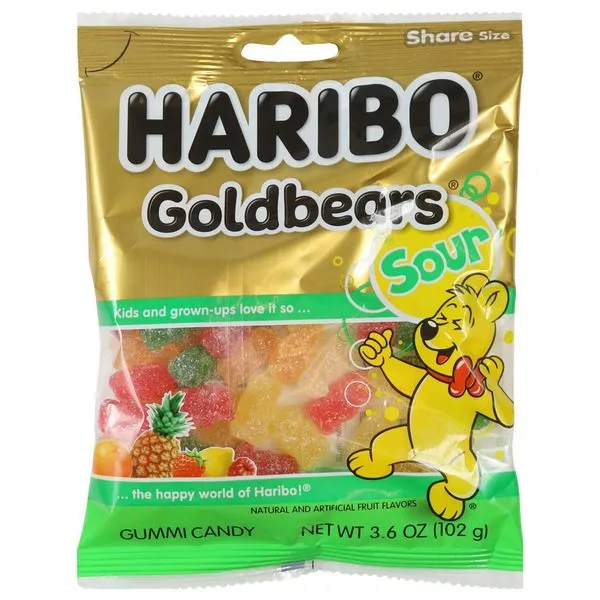 Product image for New Haribo Goldbears Gummi Candy 3.6 oz Gummy Bears - SOUR