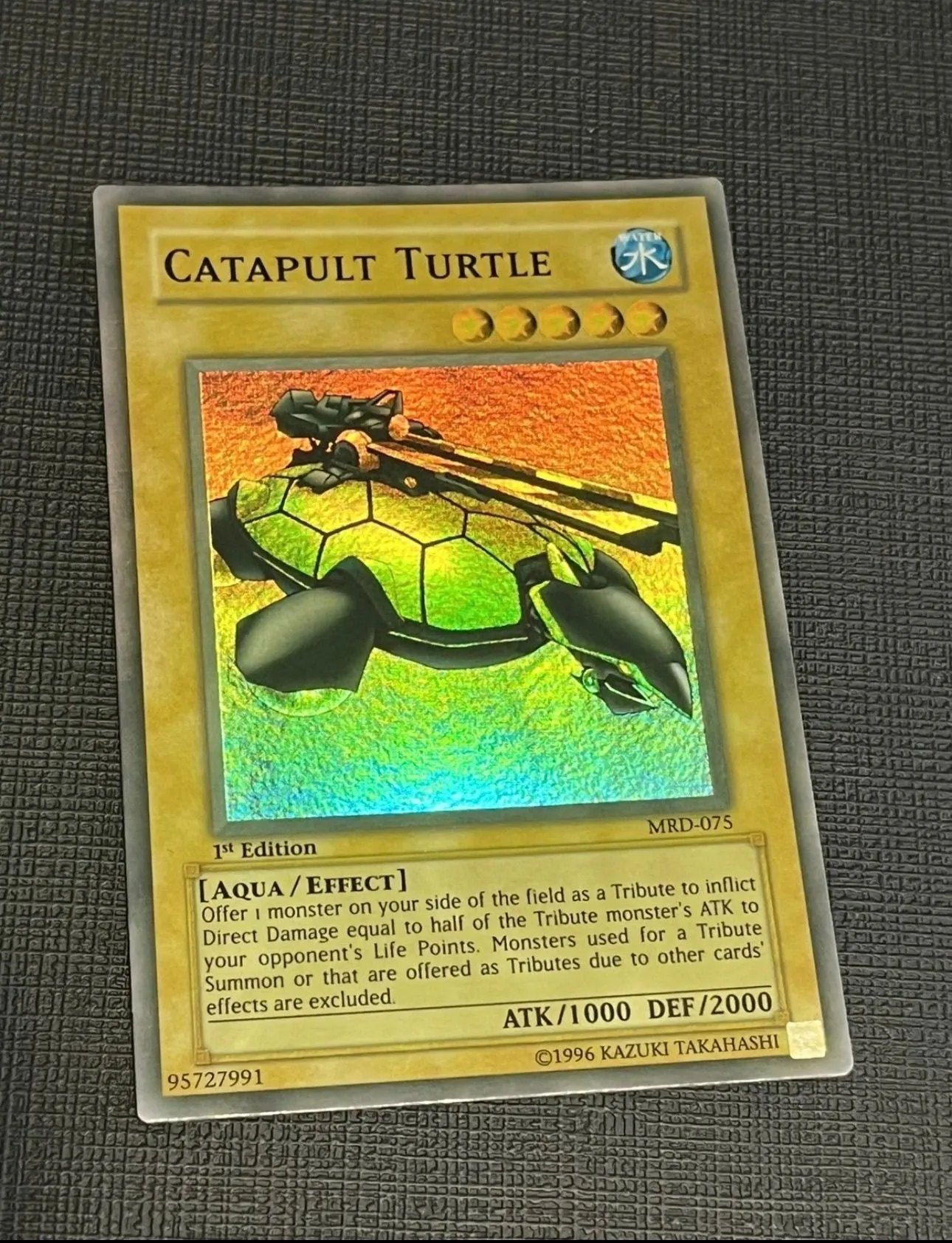 yugioh card catapult turtle Catapult Turtle N.56 main image 1