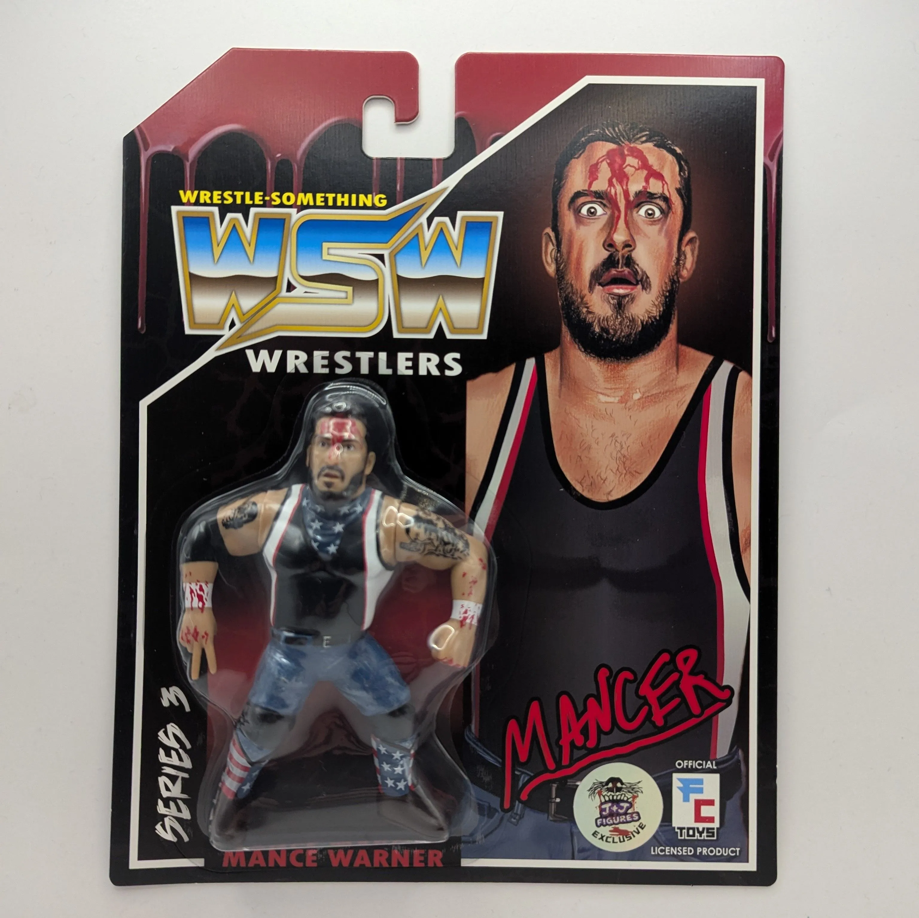 Product image for FC Wrestle Something Wrestlers 3 Mance Warner (J+J EXCLUSIVE BLOODY EDITION)