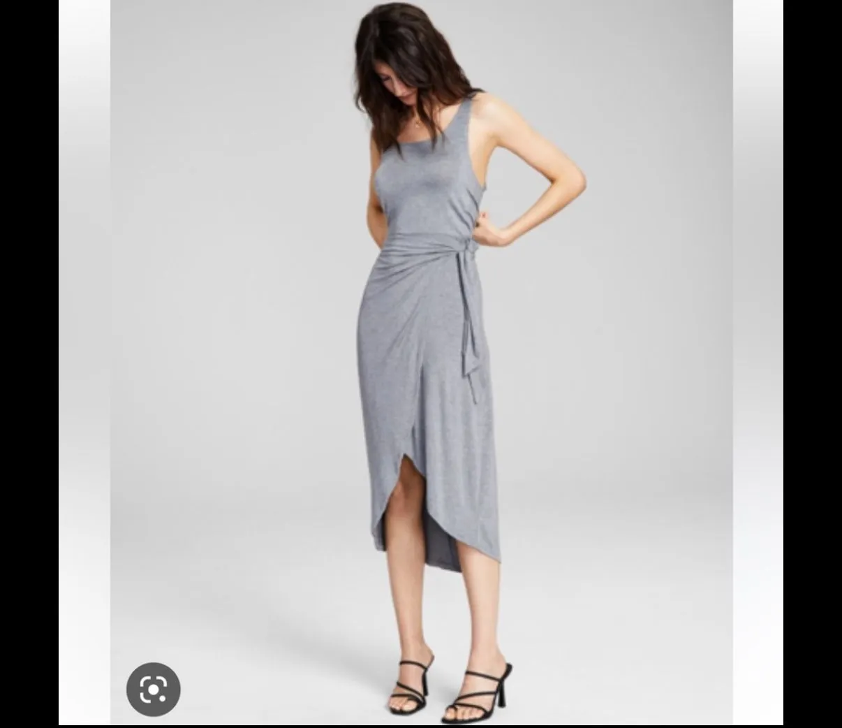Product image for And Now This Side tie Knit Midi Dress