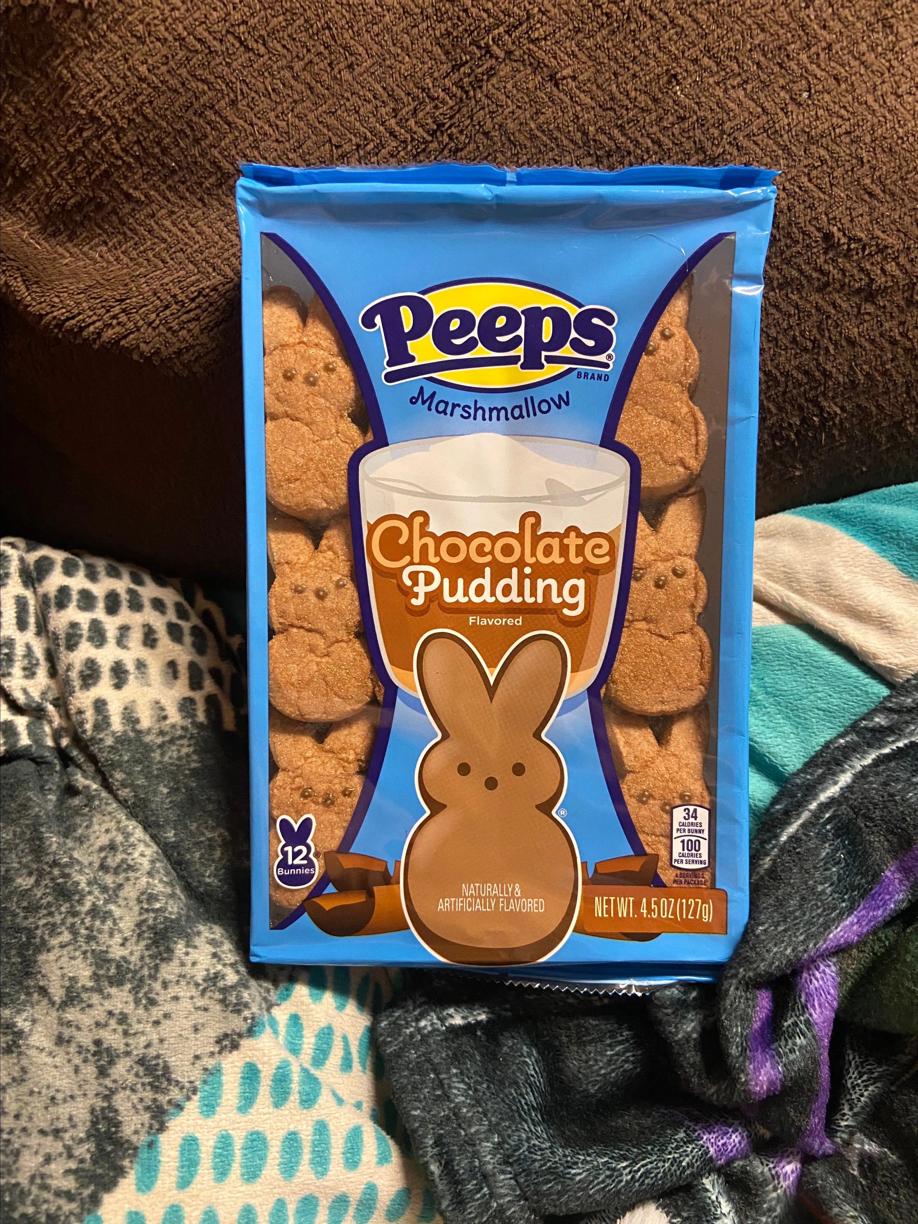 Product image for XSNACKS- peeps chocolate pudding flavor