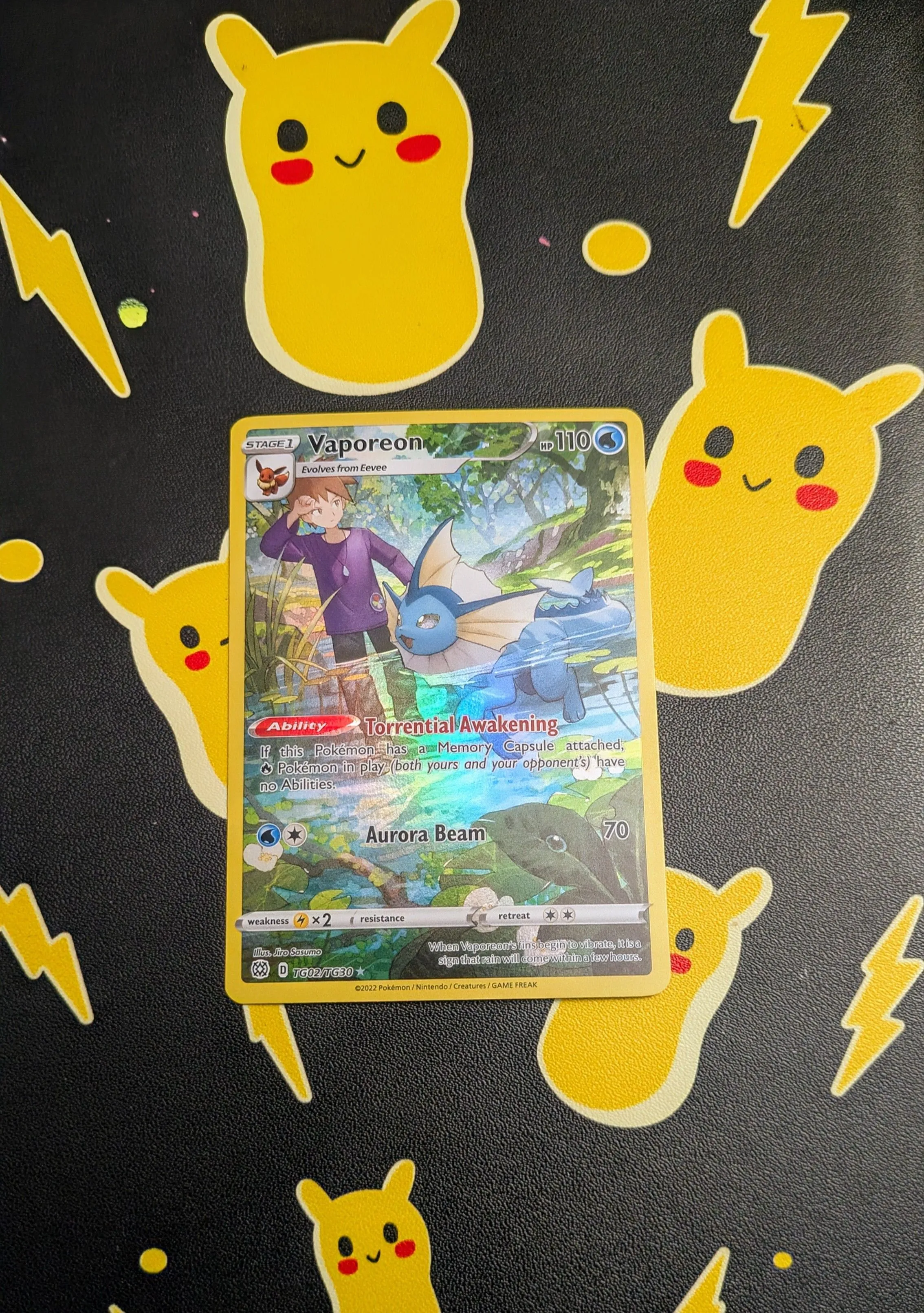 Product image for Pokemon - Vaporeon #TG02 
